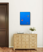 Personalisierte Auftragskunst und Gemälde: moderne-blaue-bilder – Kategorie: Originalgemälde – Hersteller: