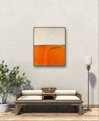 Personalisierte Auftragskunst und Gemälde: abstraktes-bild-in-orange – Kategorie: Originalgemälde – Hersteller: 