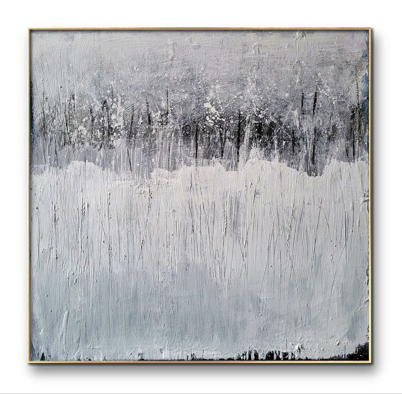 Im Rausch - graues Bild – modernes Leinwandbild, Detailansicht Motiv 1.0. Graues, zeitloses und erfrischendes Bild – Auftragsmalerei

Zeitlose Eleganz: Dieses Werk vermittelt Ruhe, Klarheit und 