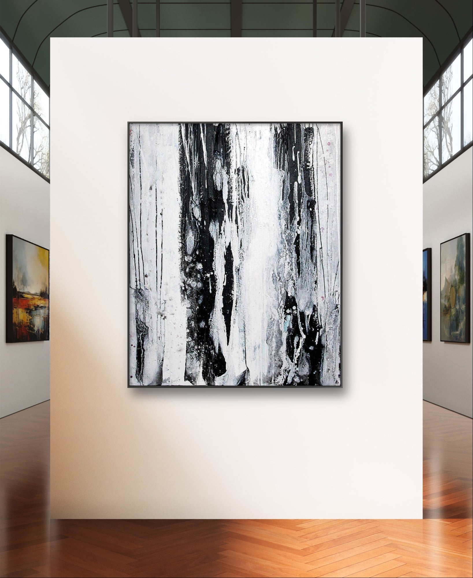 nan – modernes Leinwandbild, Detailansicht Motiv 2.0 für Pinterest, Etsy und Google optimiert