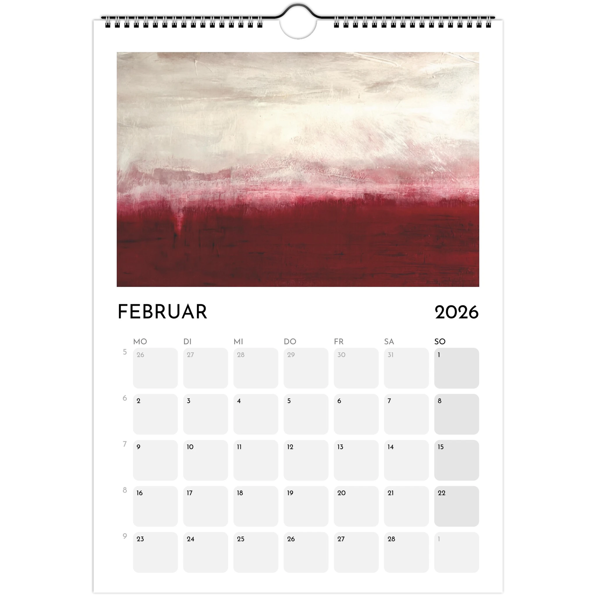  – minimalistische Kunst als Wohnhighlight mit stilvoller Tiefenwirkung