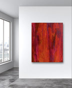 Personalisierte Auftragskunst und Gemälde: rote-abstrakte-bilder-auftragskunst – Kategorie: Originalgemälde – Hersteller: 