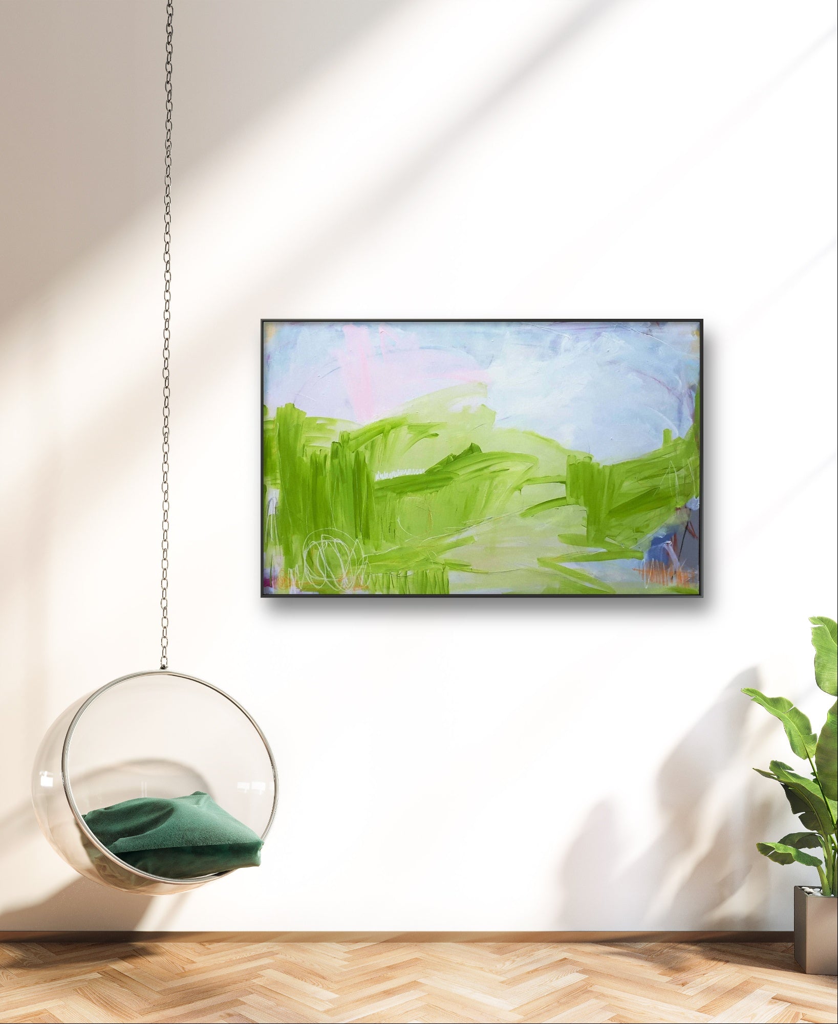 Personalisierte Auftragskunst und Gemälde: gruene-bilder-gross – Kategorie: Originalgemälde – Hersteller:
