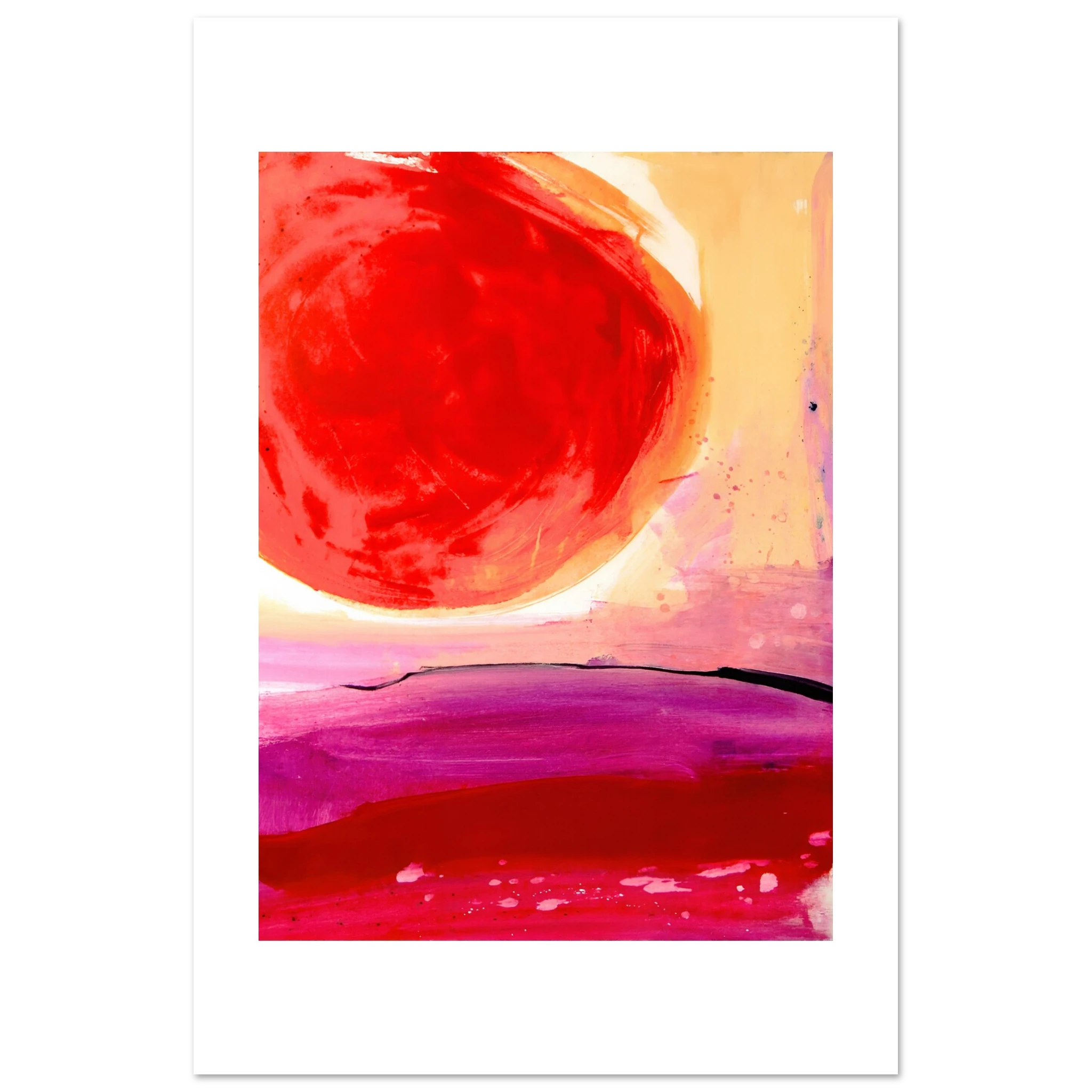  – minimalistische Kunst als Wohnhighlight mit stilvoller Tiefenwirkung