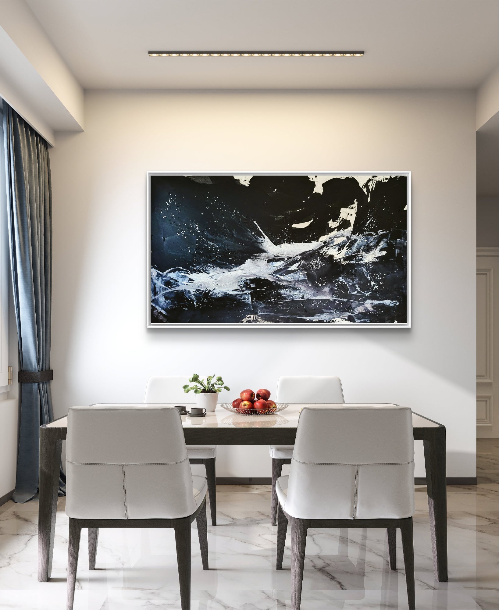 nan – modernes Leinwandbild, Detailansicht Motiv 4.0 für Pinterest, Etsy und Google optimiert