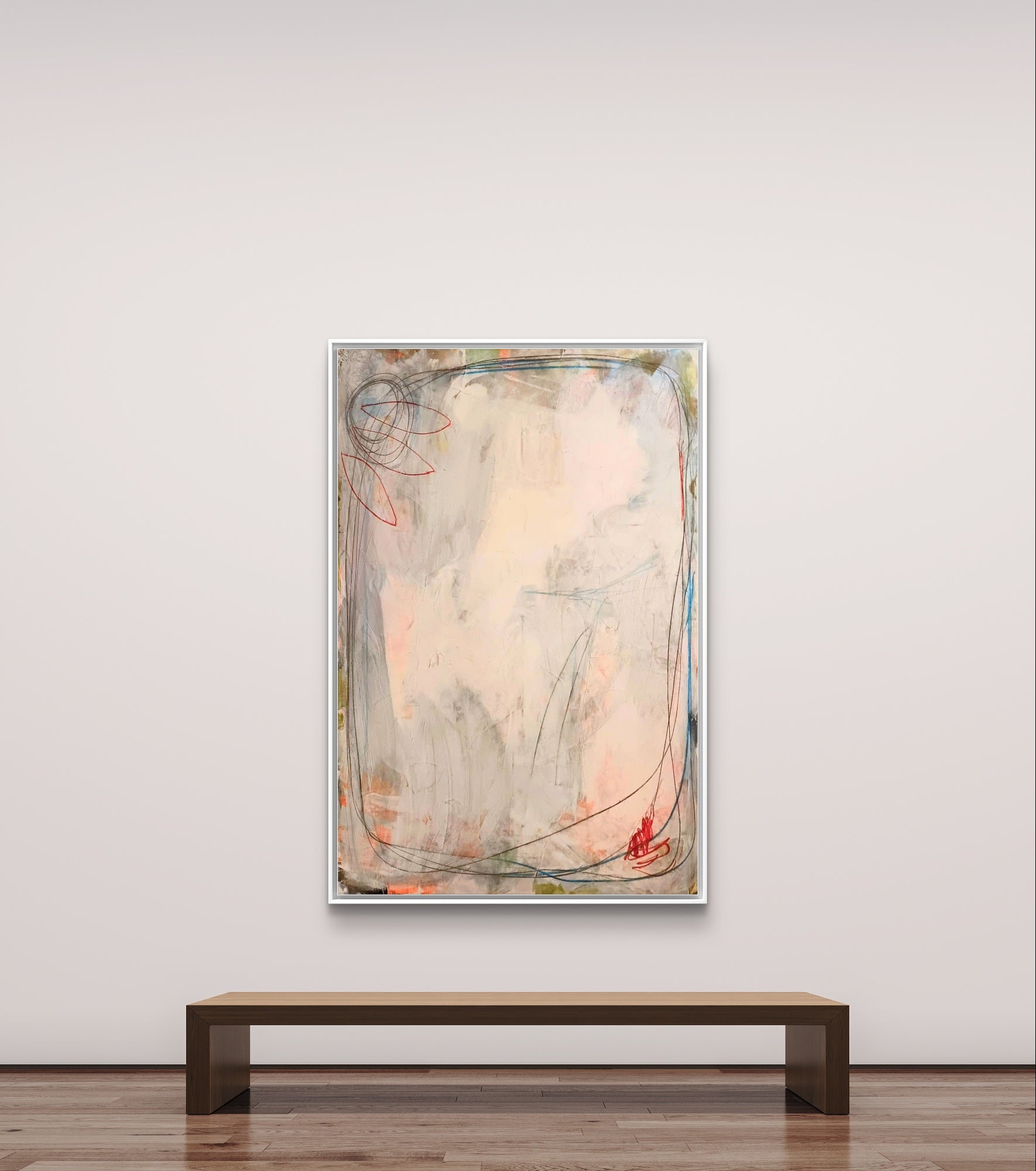 Personalisierte Auftragskunst und Gemälde: grosse-weisse-bilder-kunst – Kategorie: Originalgemälde – Hersteller: Conny Wachsmann, Artist