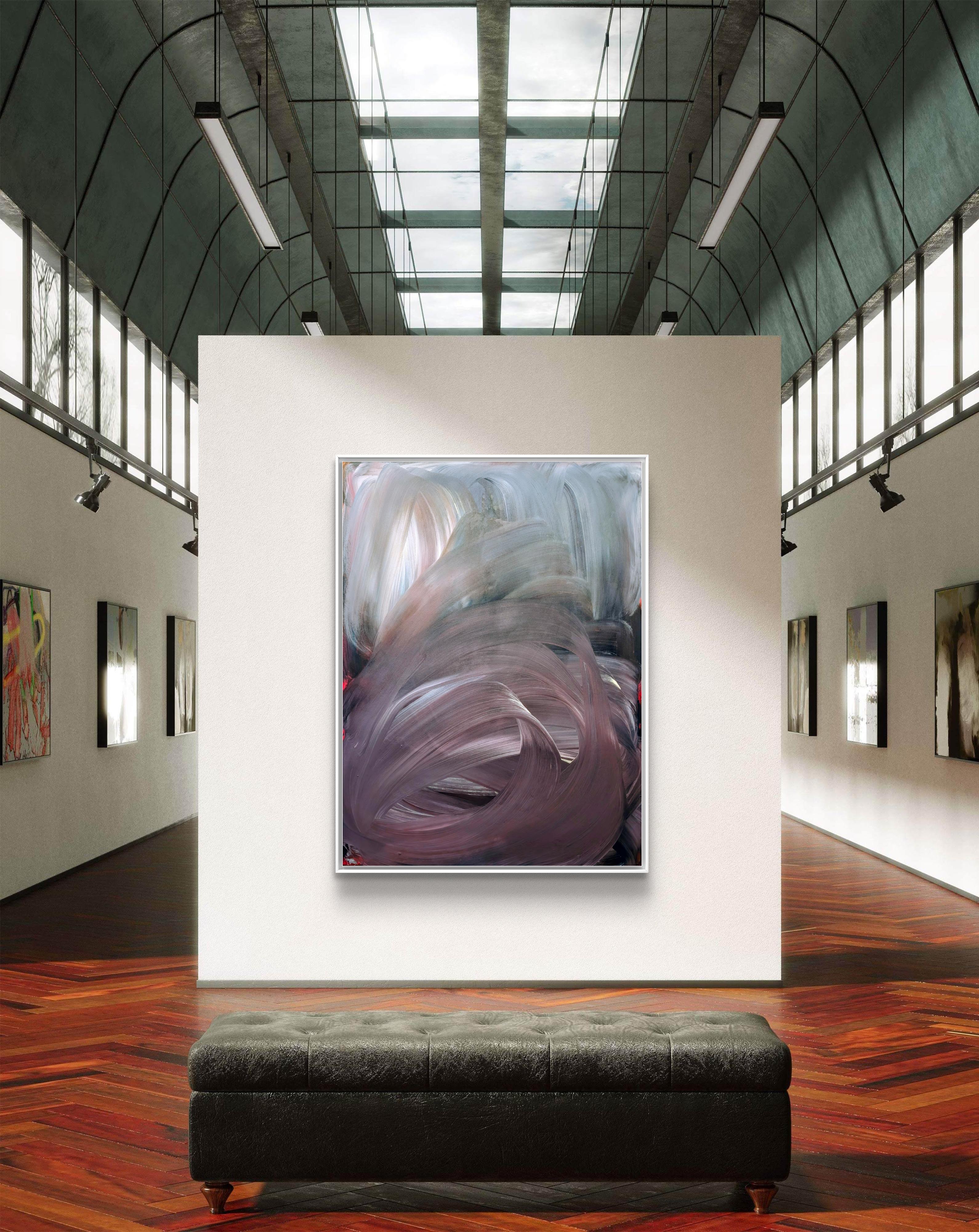 Bild in lila xxl - Seelenschwung