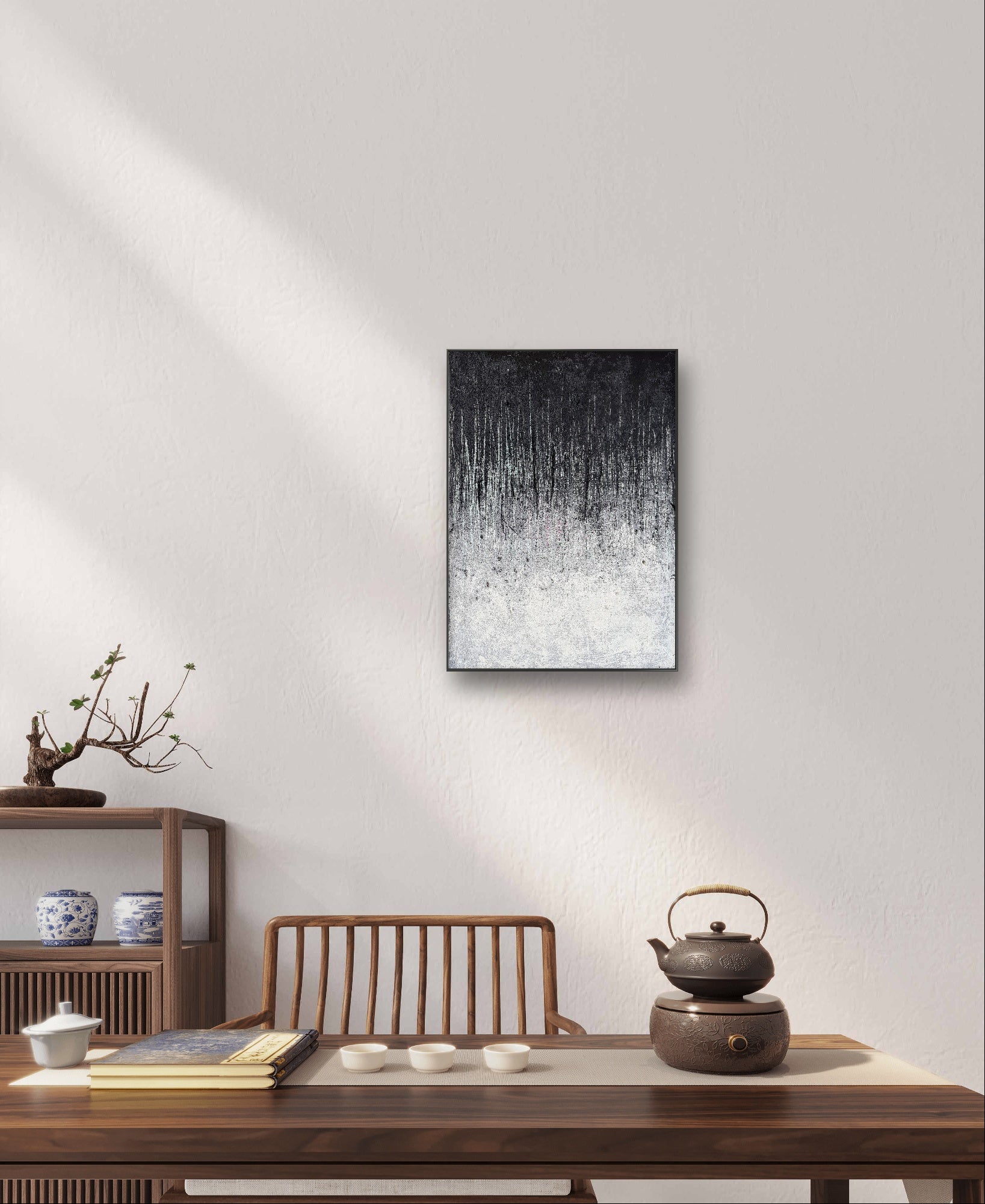 Personalisierte Auftragskunst und Gemälde: schwarz-weisses-bild-kratztechnik – Kategorie: Originalgemälde – Hersteller: 