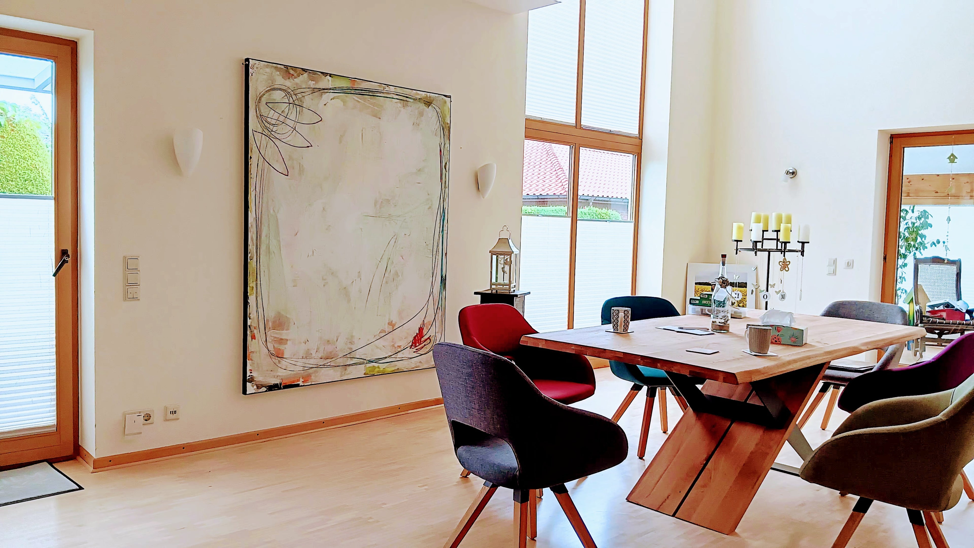 Personalisierte Auftragskunst und Gemälde: grosse-weisse-bilder-kunst – Kategorie: Originalgemälde – Hersteller: