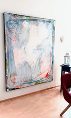 Personalisierte Auftragskunst und Gemälde: grosse-weisse-bilder-kunst – Kategorie: Originalgemälde – Hersteller: