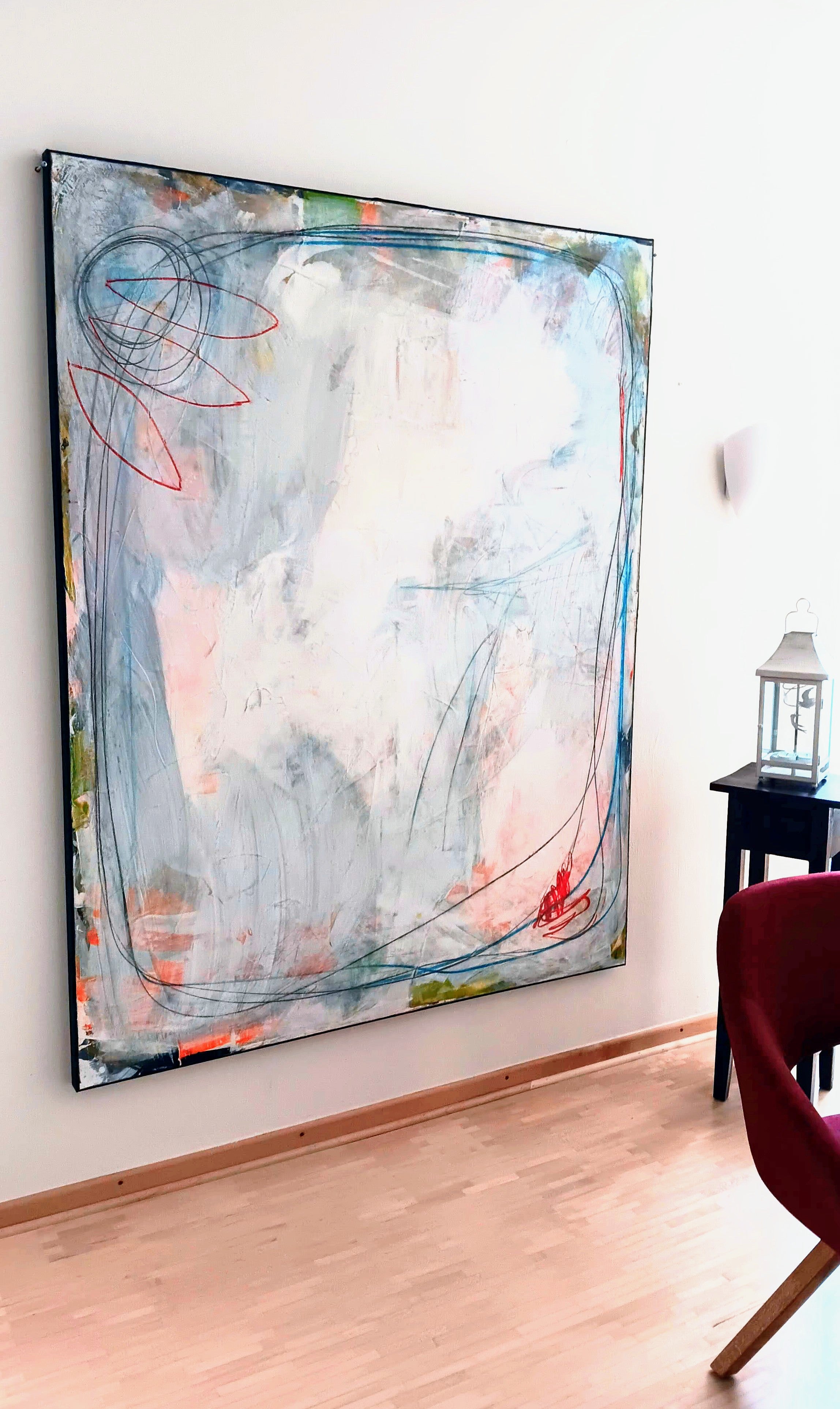 Personalisierte Auftragskunst und Gemälde: grosse-weisse-bilder-kunst – Kategorie: Originalgemälde – Hersteller: