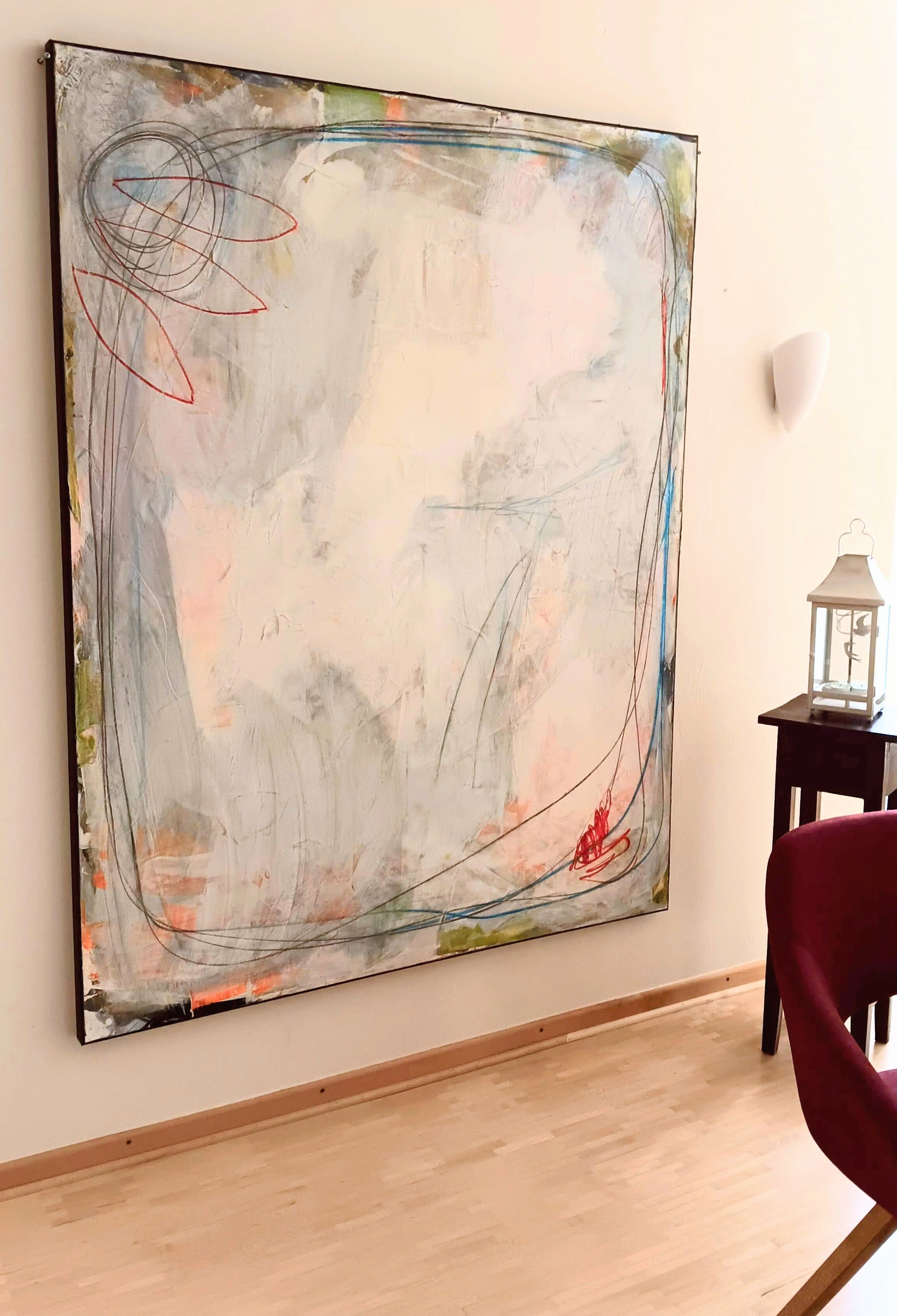 Personalisierte Auftragskunst und Gemälde: grosse-weisse-bilder-kunst – Kategorie: Originalgemälde – Hersteller: