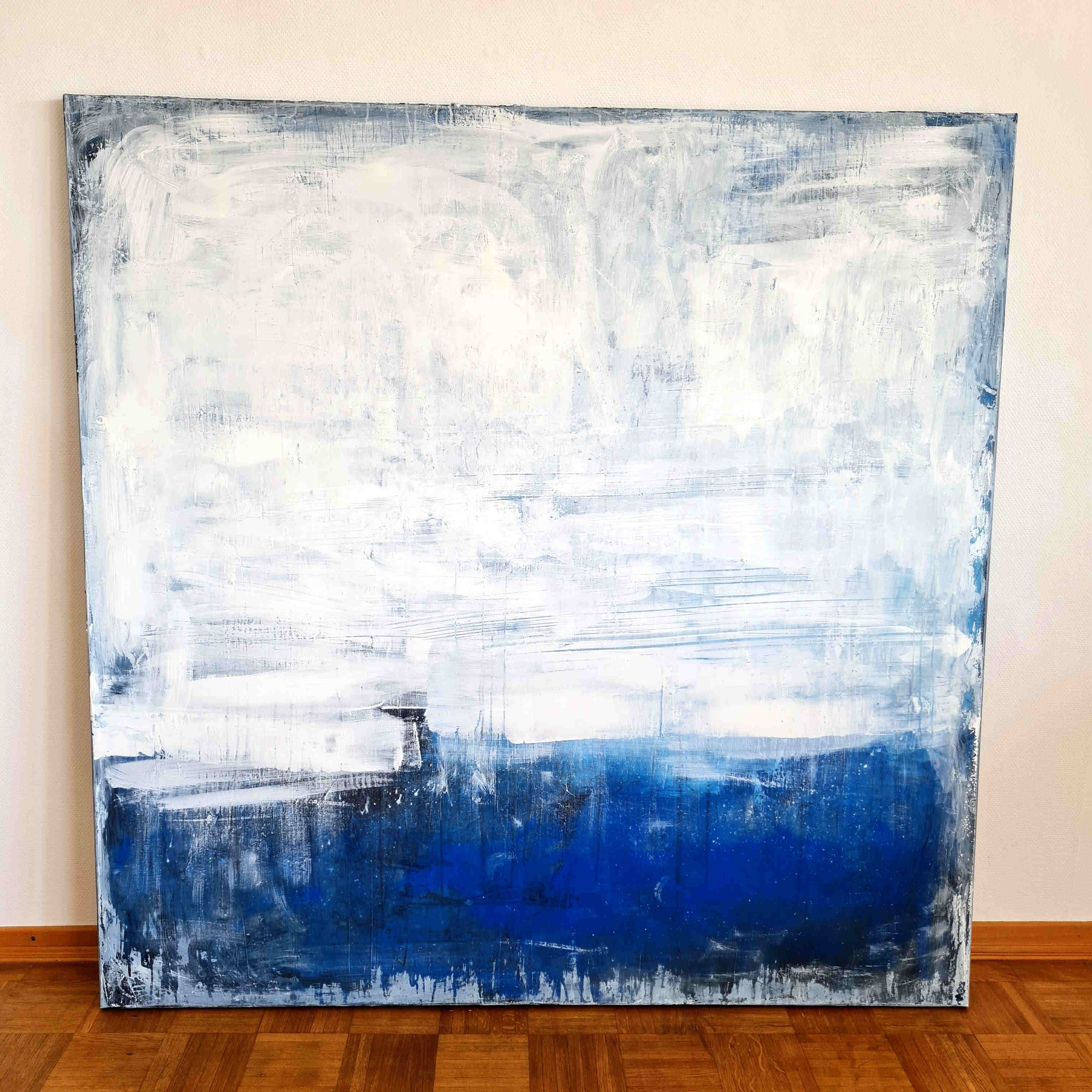 Personalisierte Auftragskunst und Gemälde: blau-weisse-maritime-bilder – Kategorie: Originalgemälde – Hersteller: 