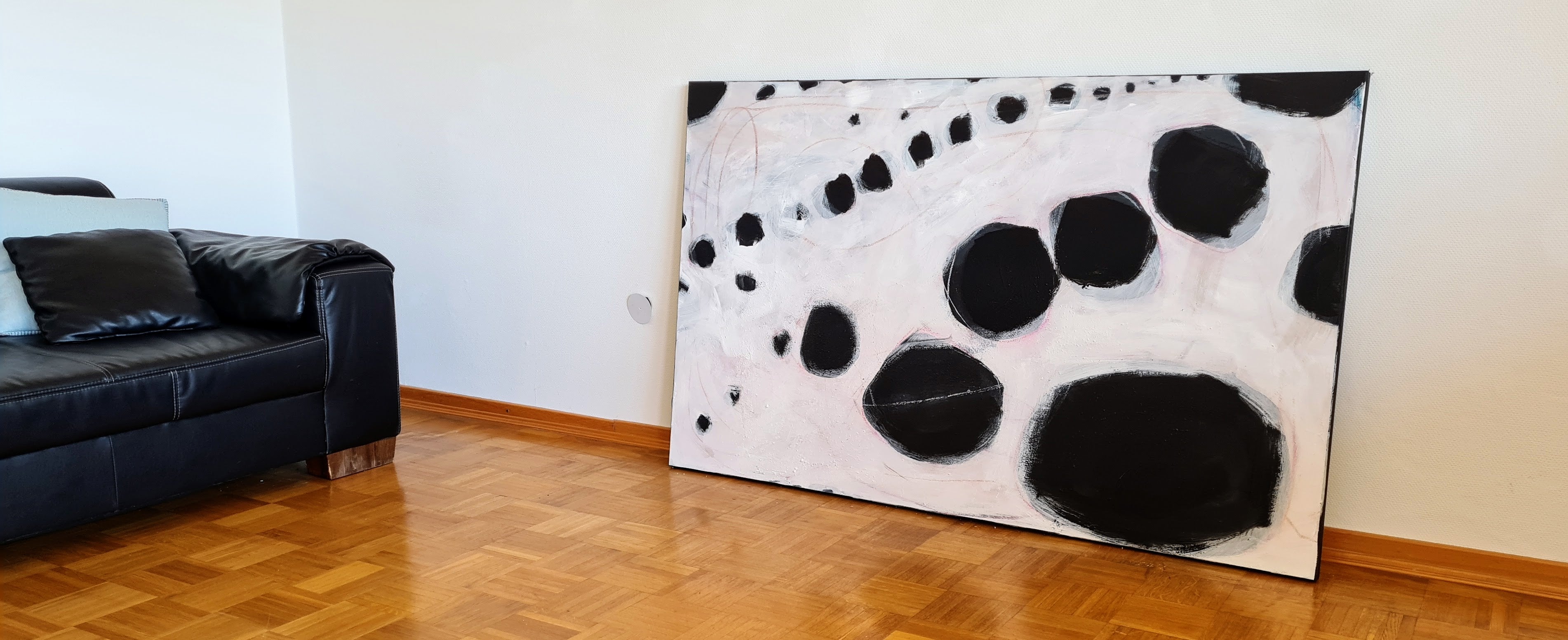 Personalisierte Auftragskunst und Gemälde: schwarz-weisse-bilder-abstrakt – Kategorie: Originalgemälde – Hersteller: 