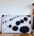 Personalisierte Auftragskunst und Gemälde: schwarz-weisse-bilder-abstrakt – Kategorie: Originalgemälde – Hersteller: 