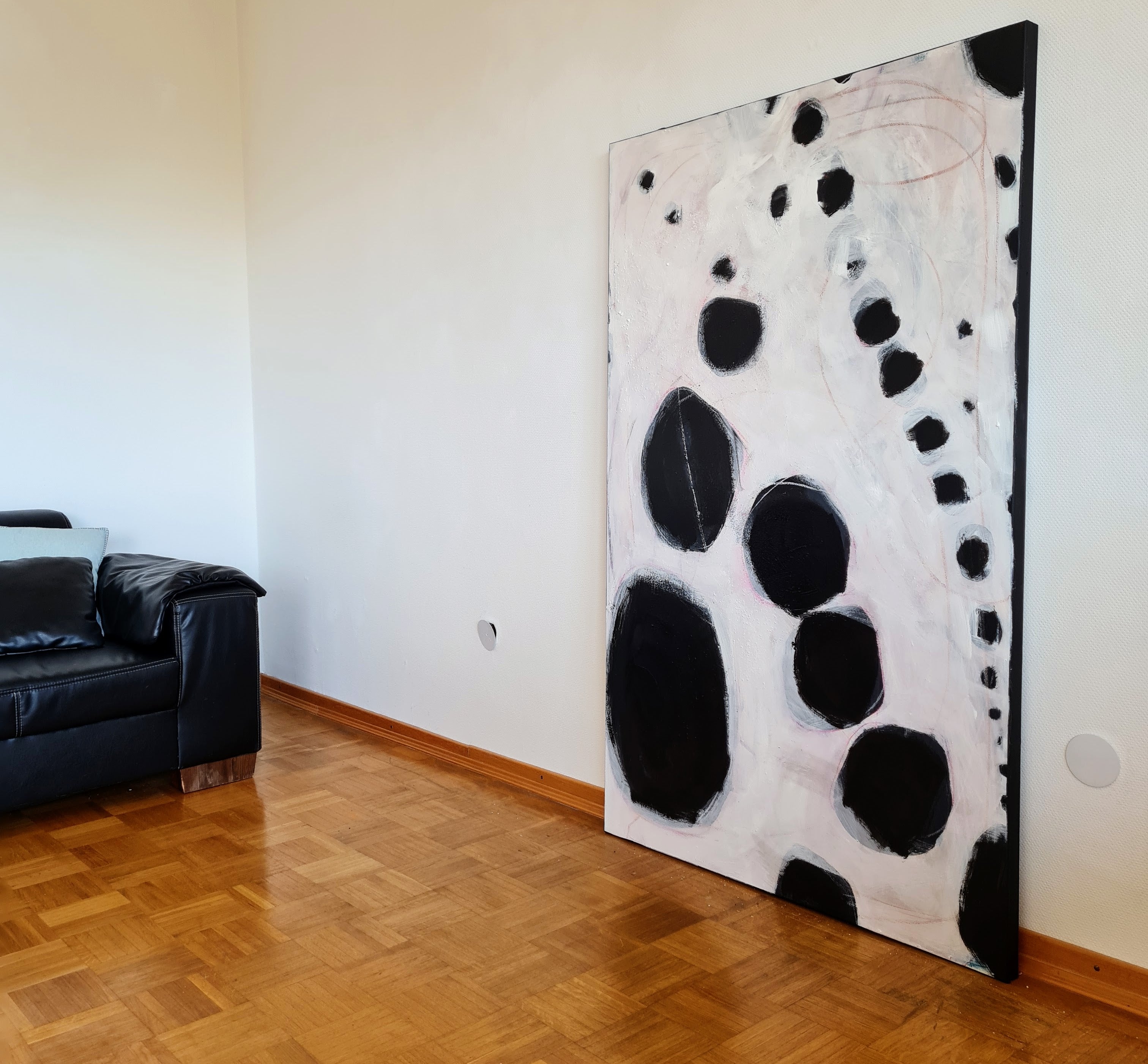 Personalisierte Auftragskunst und Gemälde: schwarz-weisse-bilder-abstrakt – Kategorie: Originalgemälde – Hersteller: 