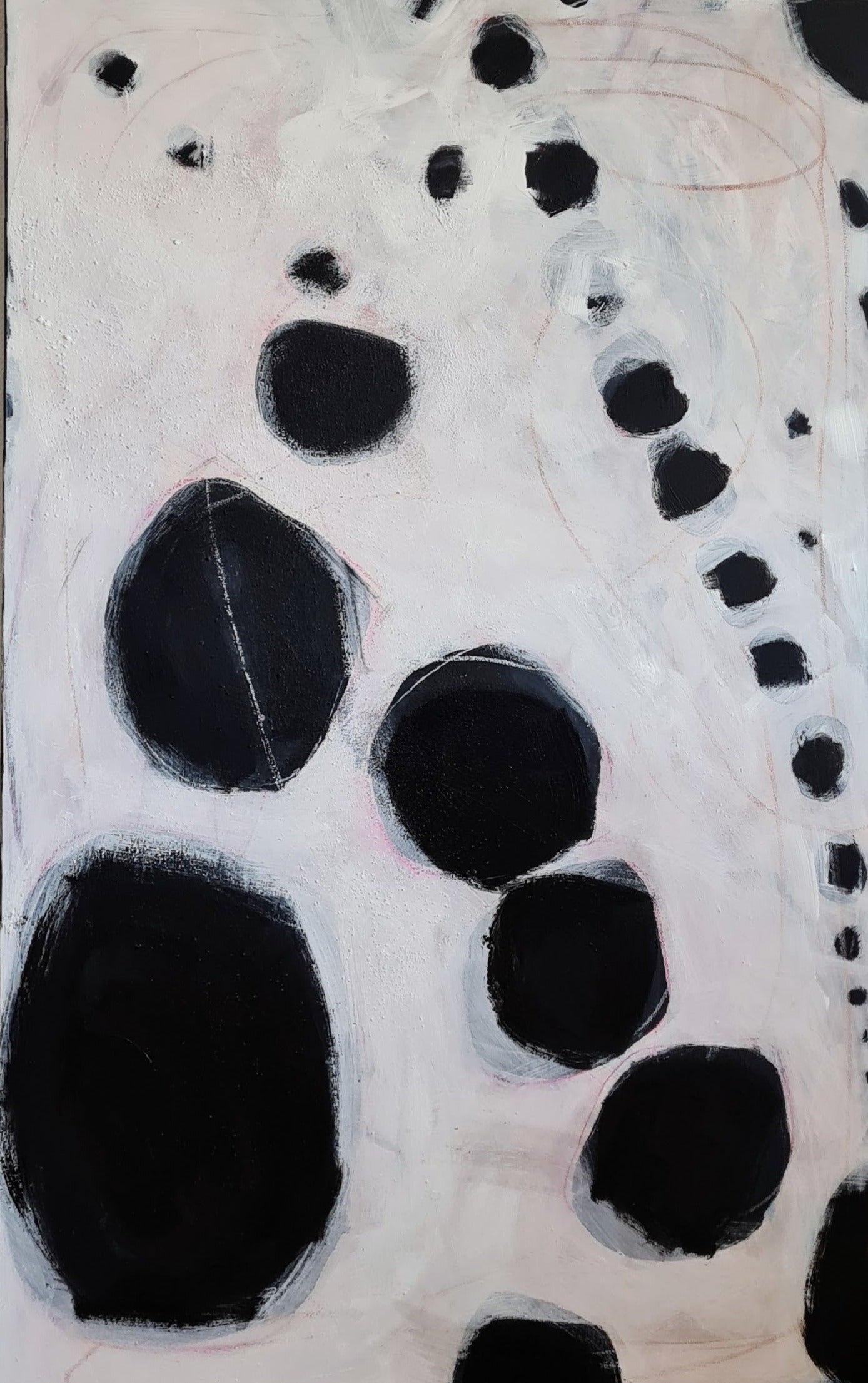 Personalisierte Auftragskunst und Gemälde: schwarz-weisse-bilder-abstrakt – Kategorie: Originalgemälde – Hersteller: 