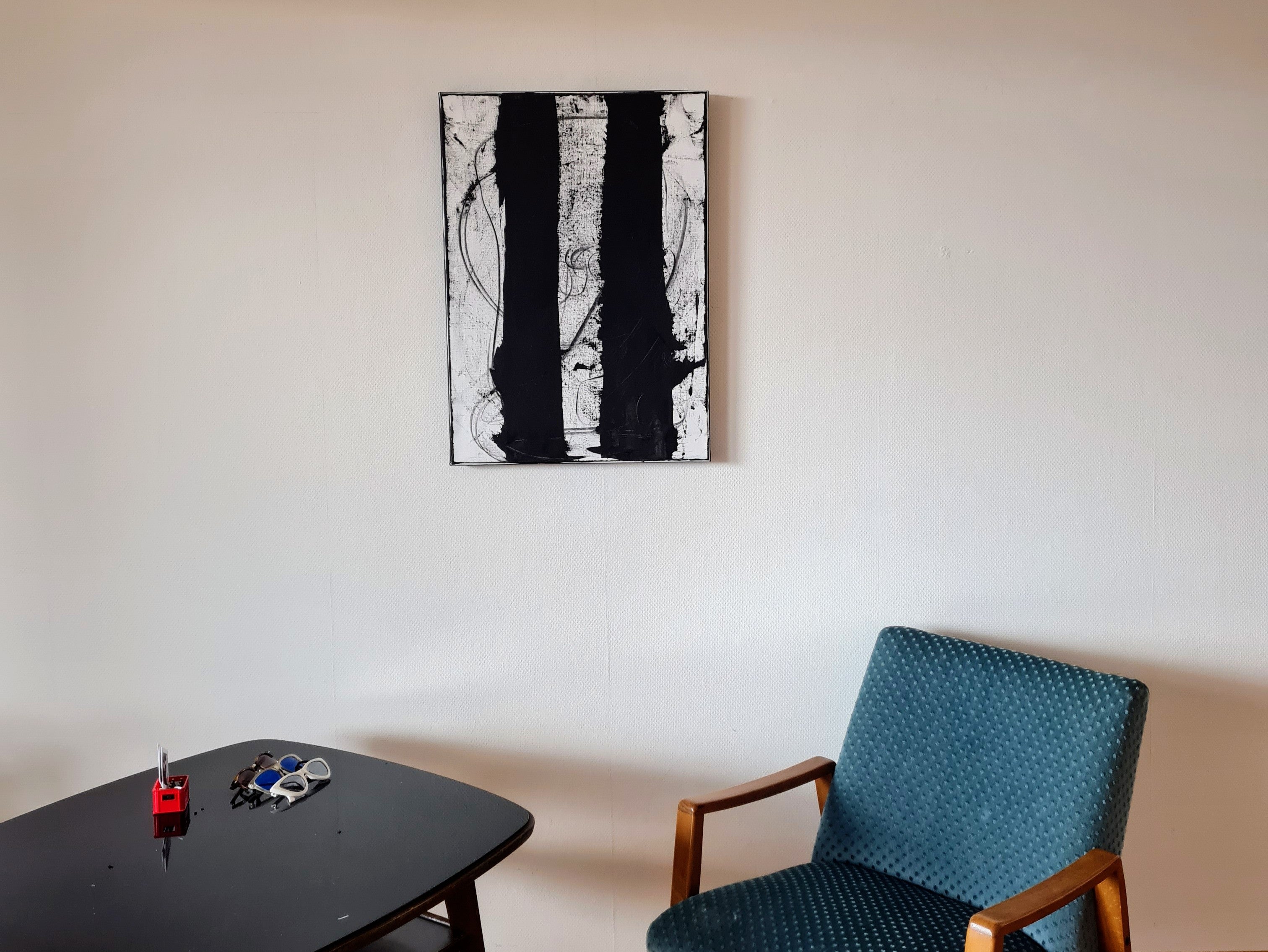 Personalisierte Auftragskunst und Gemälde: abstrakte-schwarzweiss-bilder – Kategorie: Originalgemälde – Hersteller: 