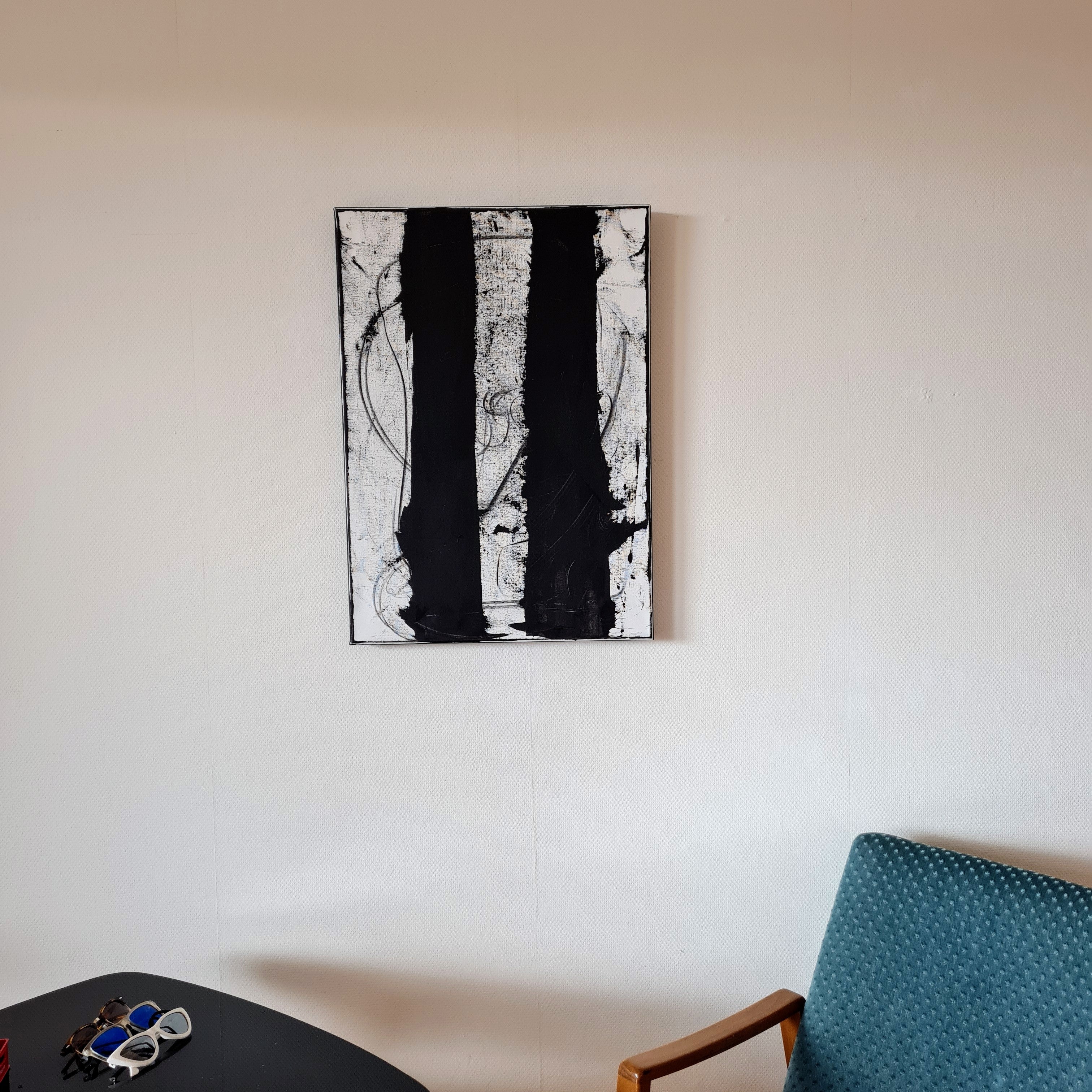 Personalisierte Auftragskunst und Gemälde: abstrakte-schwarzweiss-bilder – Kategorie: Originalgemälde – Hersteller: 