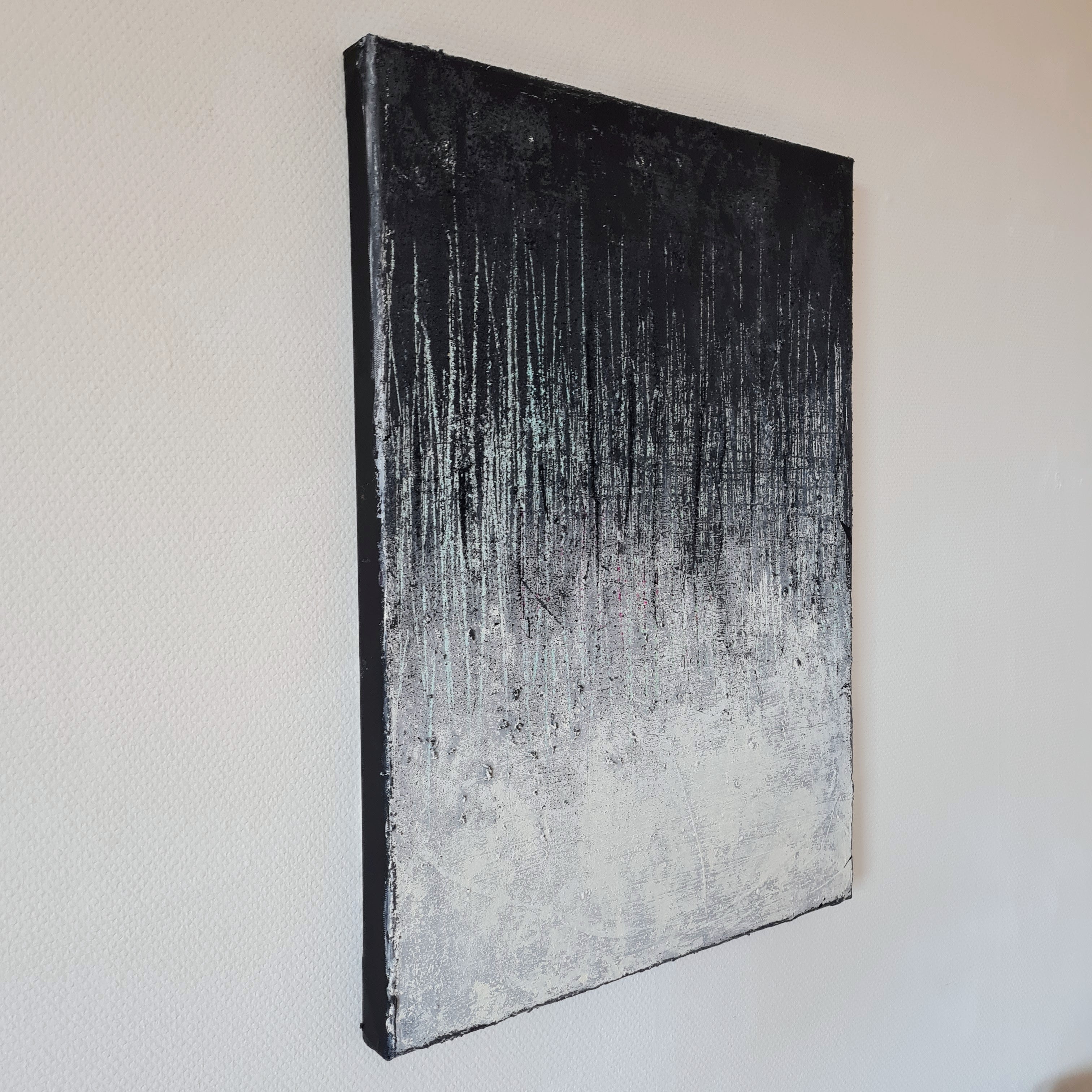 Personalisierte Auftragskunst und Gemälde: schwarz-weisses-bild-kratztechnik – Kategorie: Originalgemälde – Hersteller: 