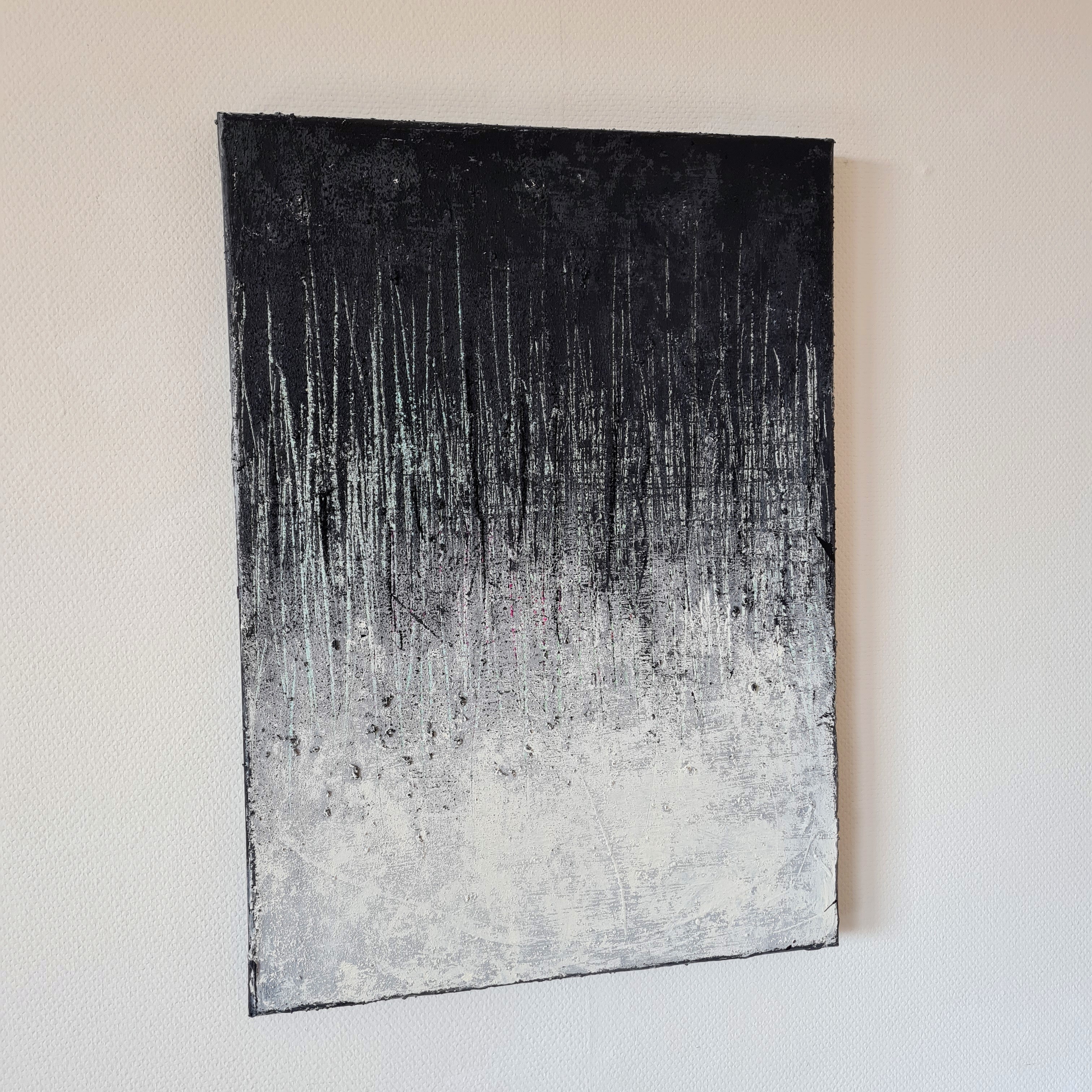 Personalisierte Auftragskunst und Gemälde: schwarz-weisses-bild-kratztechnik – Kategorie: Originalgemälde – Hersteller: 