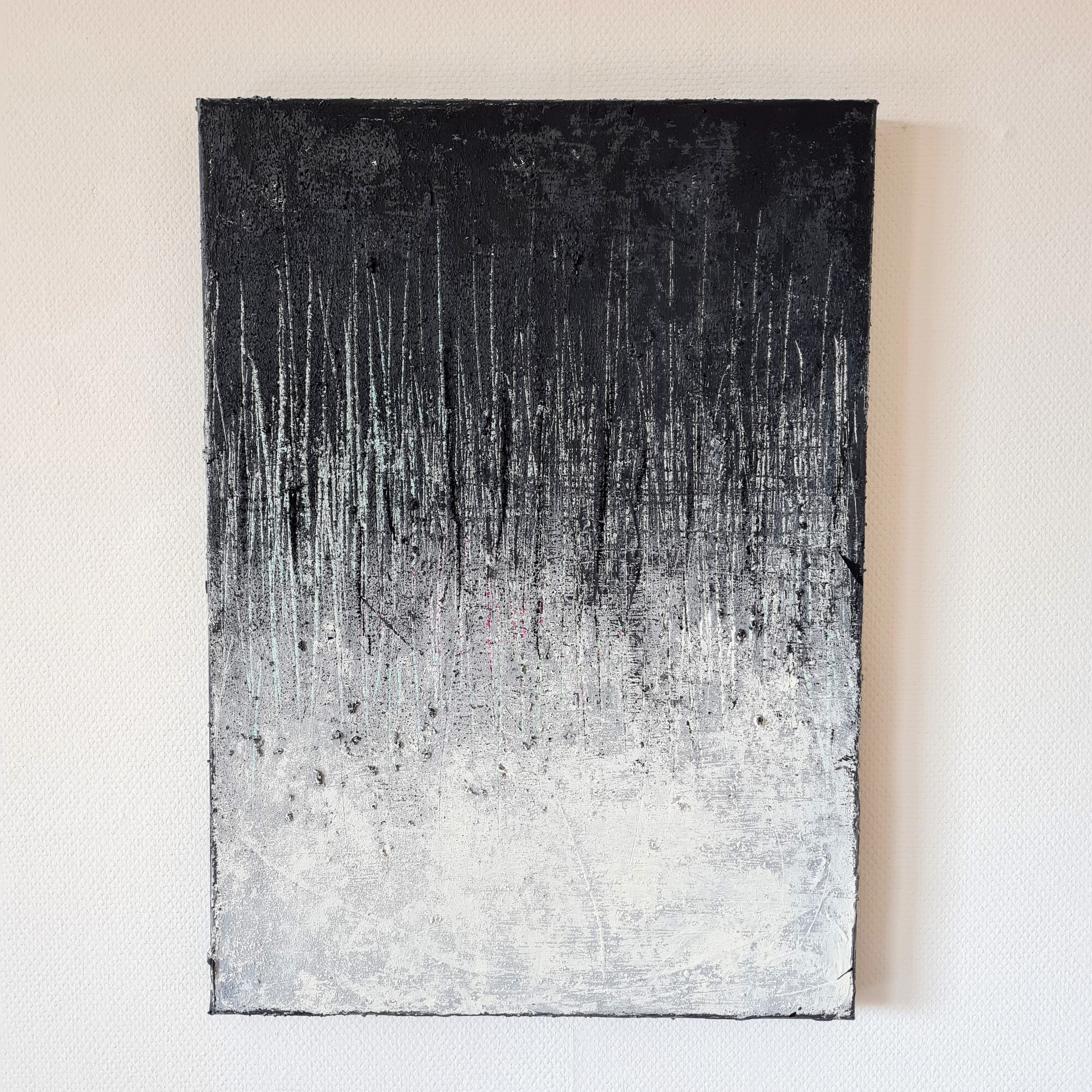 Personalisierte Auftragskunst und Gemälde: schwarz-weisses-bild-kratztechnik – Kategorie: Originalgemälde – Hersteller: 