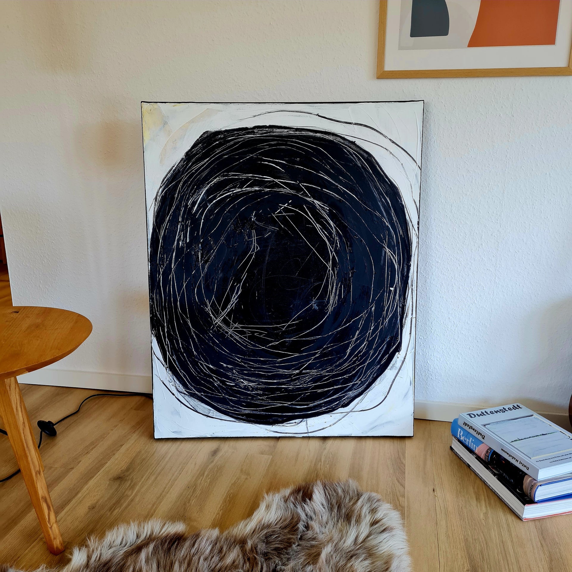 Fusionen, Auftragskunst, abstrakte Bilder, Kunst, Abstrakte Kunst auf Leinwand, schwarzweisse-modernde-bilder, abstrakte Bilder kaufen 