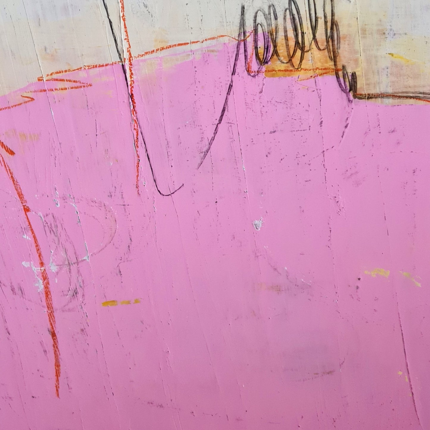 rosa Bild - Andere Wege erkennen 150 x 80 cm