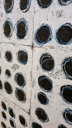 Abstraktes Gemälde – Verschiedene Charaktere – Kunst für hohe Räume und große Wände