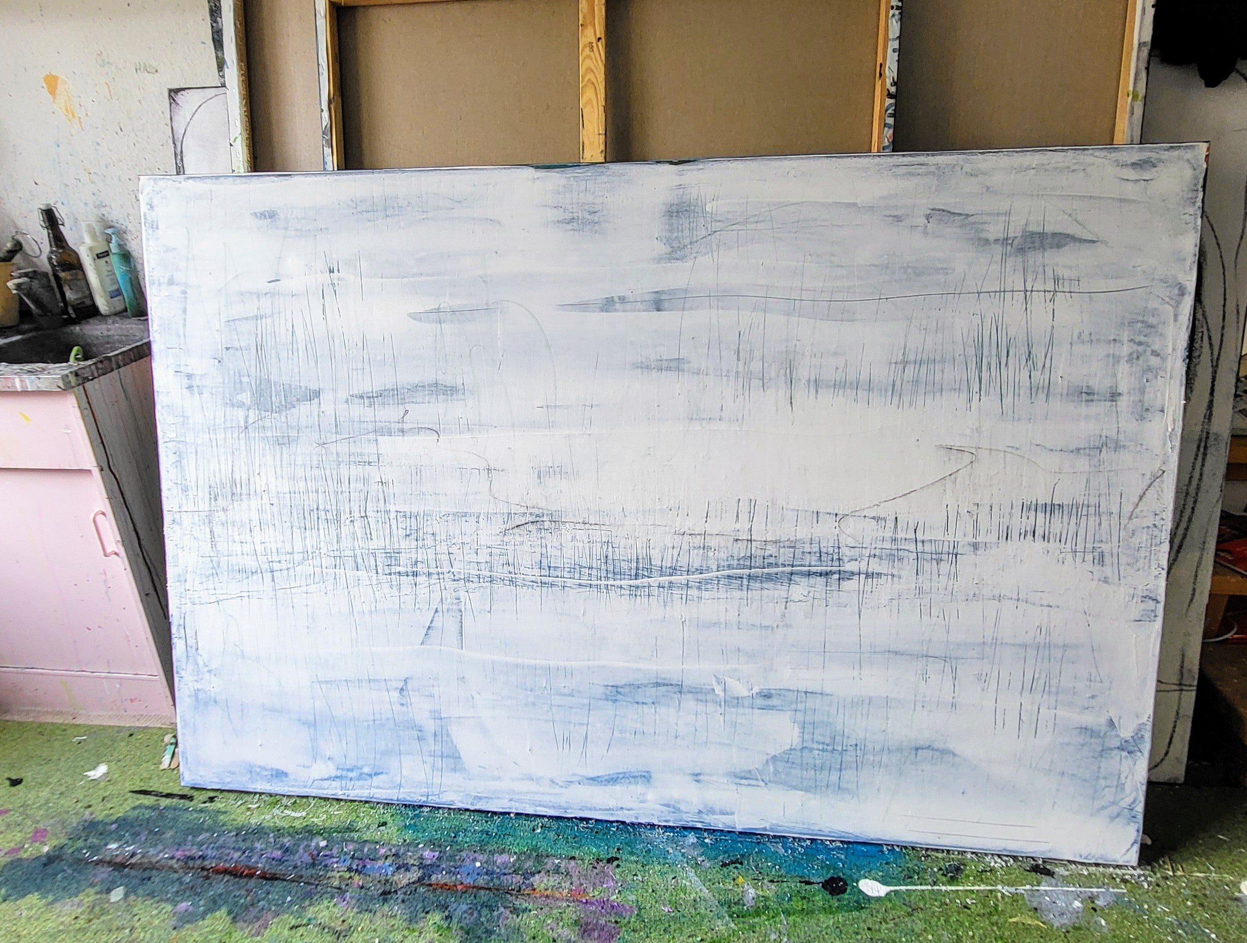 Personalisierte Auftragskunst und Gemälde: weisses-grosses-bild – Kategorie: Originalgemälde – Hersteller: 