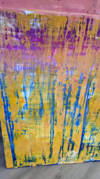 Personalisierte Auftragskunst und Gemälde: gelbes-rotes-bild – Kategorie: Originalgemälde – Hersteller: 