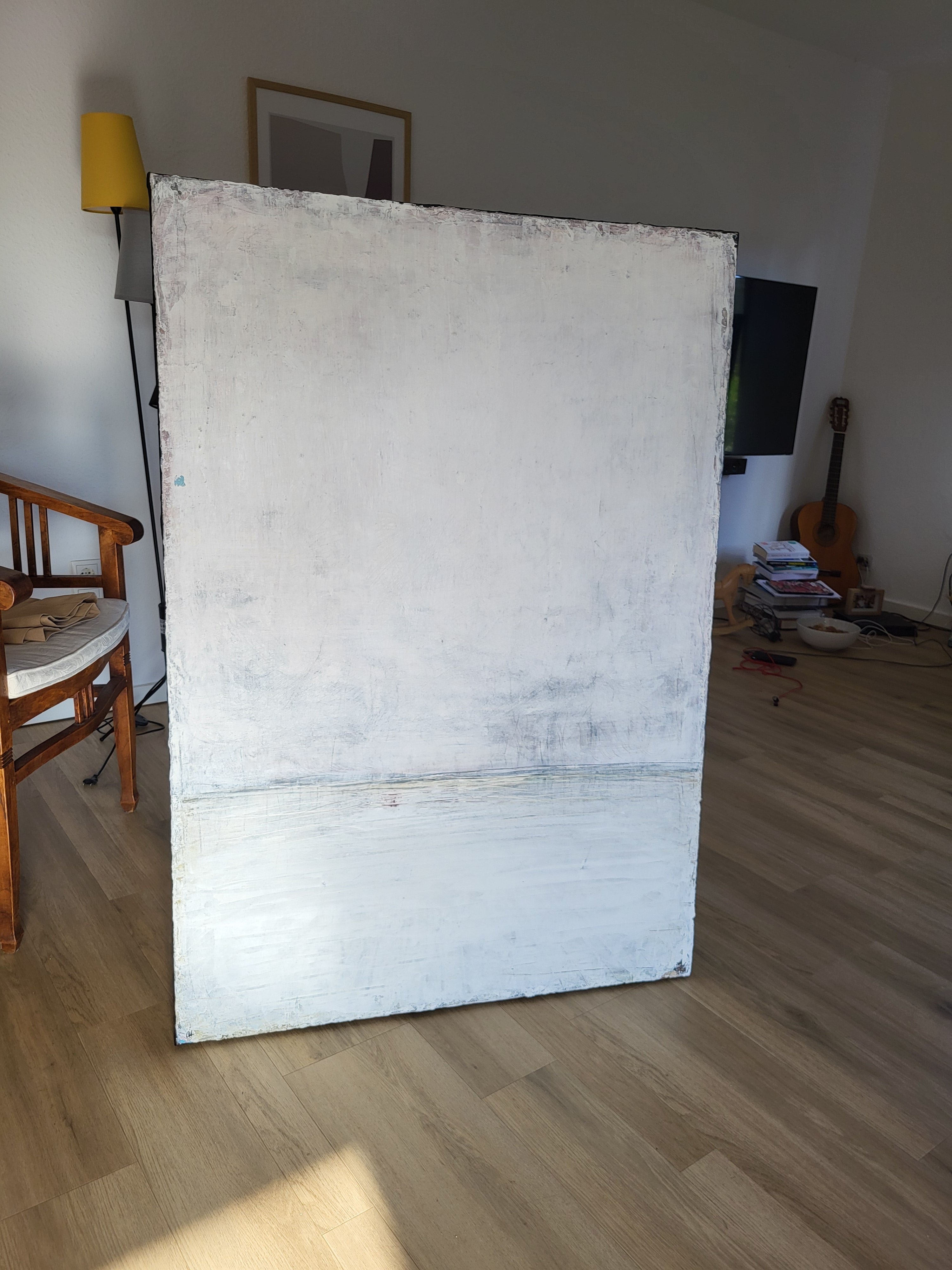 Personalisierte Auftragskunst und Gemälde: abstraktes-weisses-bild-modern – Kategorie: Originalgemälde – Hersteller: 