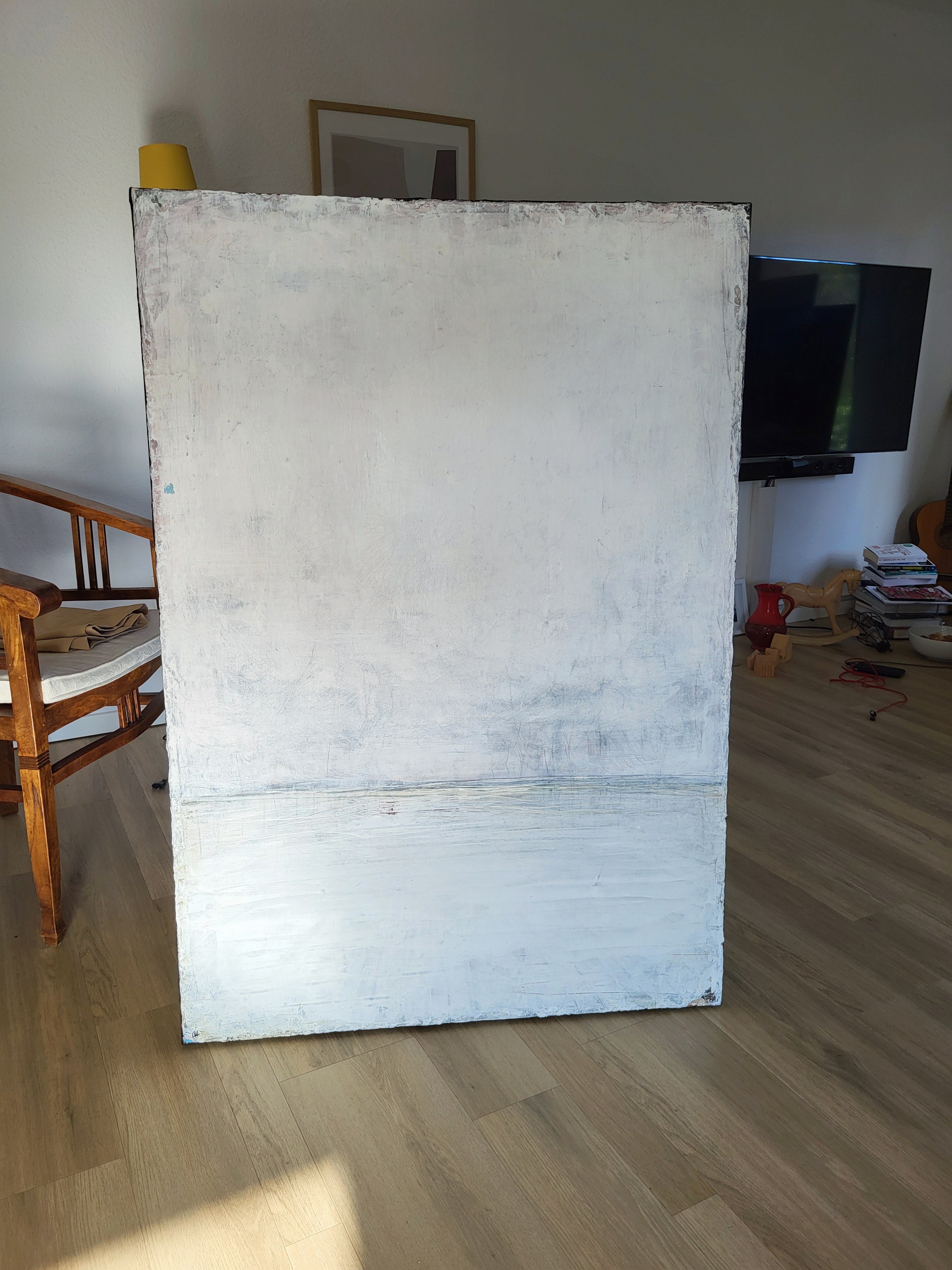 Personalisierte Auftragskunst und Gemälde: abstraktes-weisses-bild-modern – Kategorie: Originalgemälde – Hersteller: 