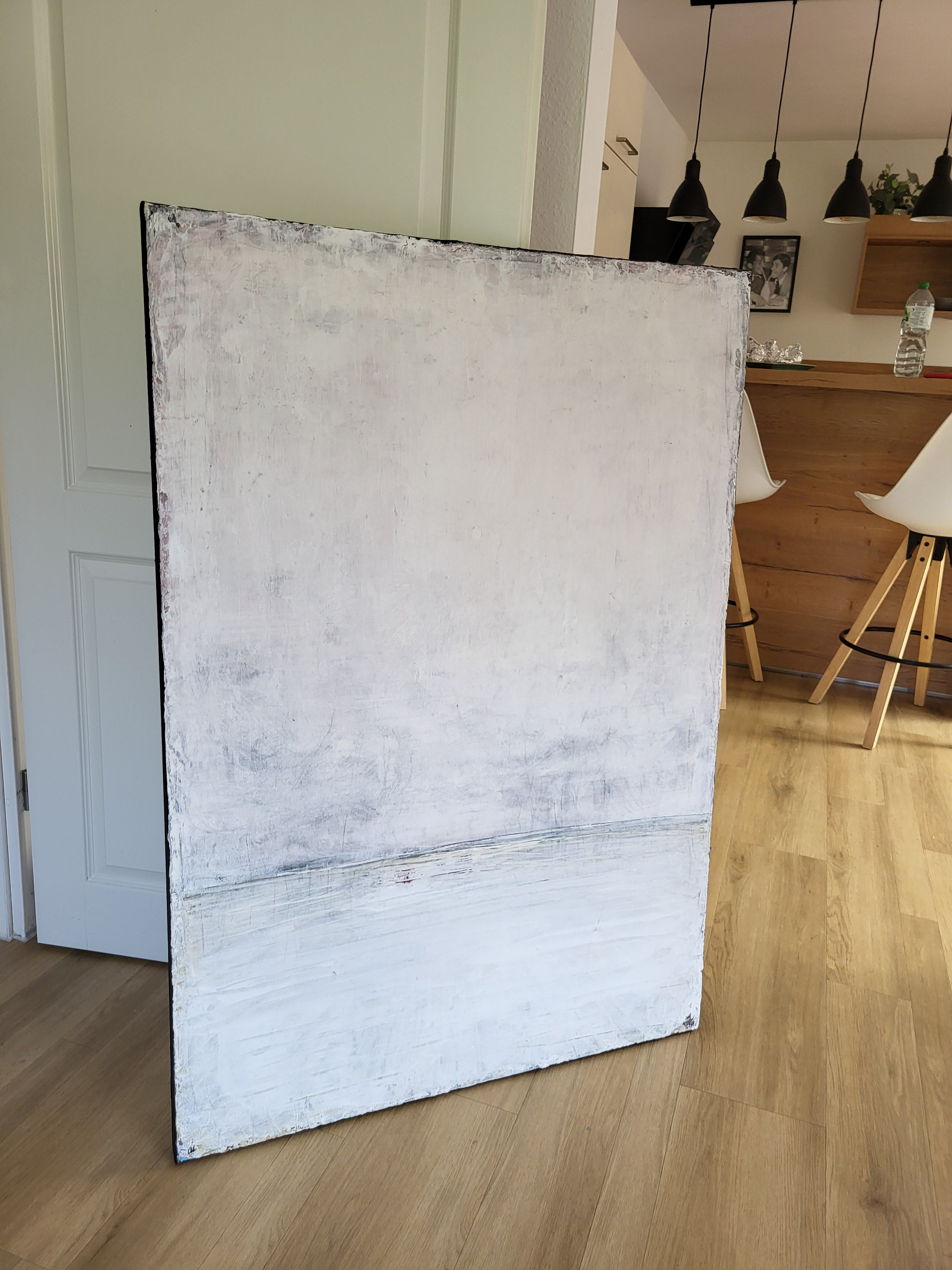 Personalisierte Auftragskunst und Gemälde: abstraktes-weisses-bild-modern – Kategorie: Originalgemälde – Hersteller: 