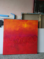 Personalisierte Auftragskunst und Gemälde: rotes-bild – Kategorie: Originalgemälde – Hersteller: 