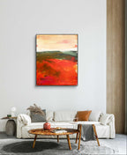 Personalisierte Auftragskunst und Gemälde: oranges-bild-abstraktes-bild – Kategorie: Originalgemälde – Hersteller: 