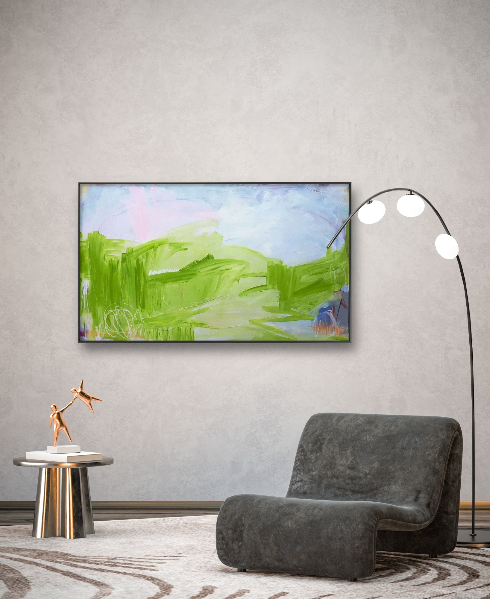 Personalisierte Auftragskunst und Gemälde: gruene-bilder-gross – Kategorie: Originalgemälde – Hersteller:
