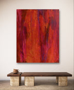 Personalisierte Auftragskunst und Gemälde: rote-abstrakte-bilder-auftragskunst – Kategorie: Originalgemälde – Hersteller: Conny Wachsmann, Artist