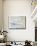 Personalisierte Auftragskunst und Gemälde: abstraktes-weisses-grosses-kunstwerk – Kategorie: Originalgemälde – Hersteller: 