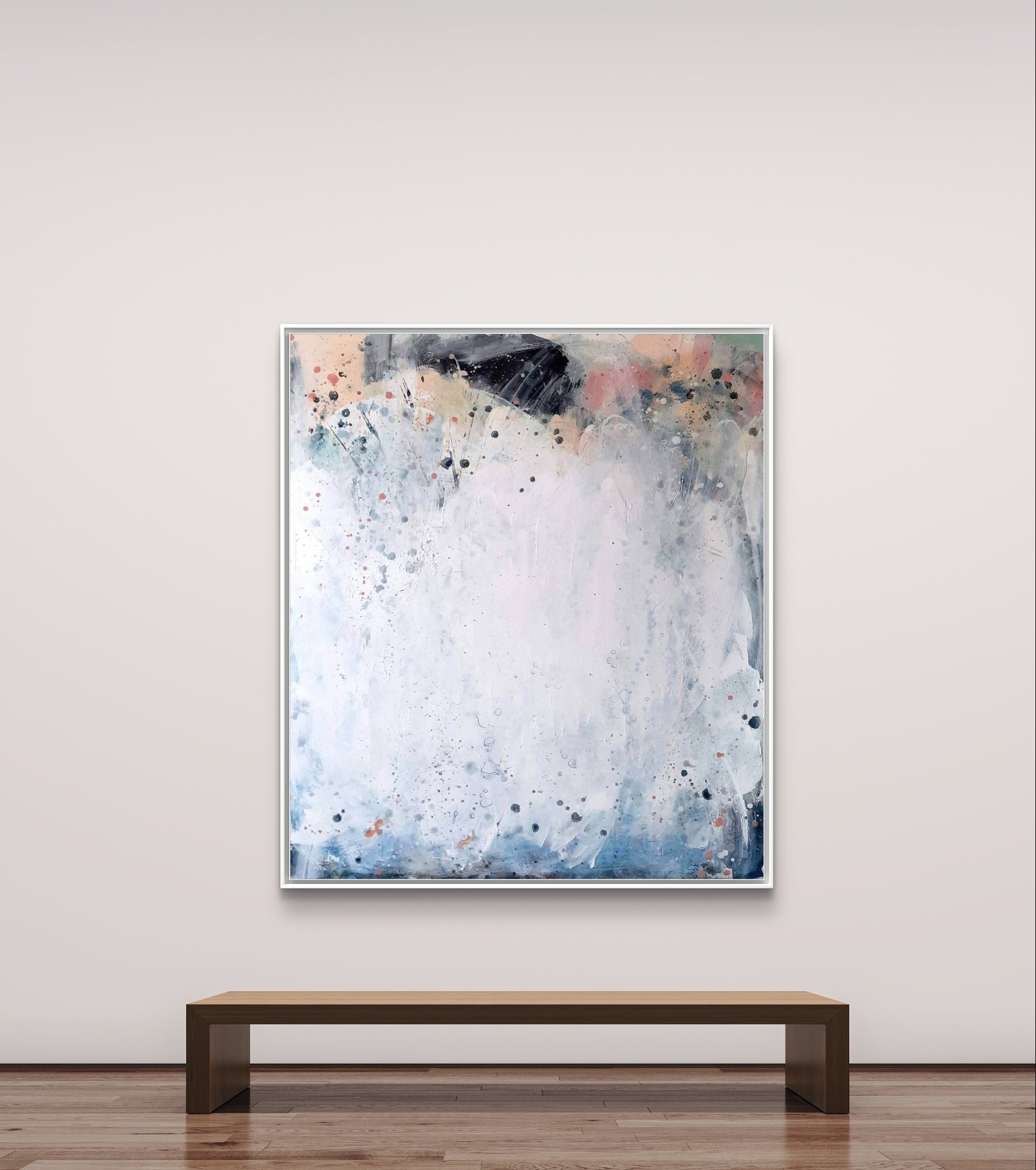 Personalisierte Auftragskunst und Gemälde: weisse-grosse-moderne-gemalde – Kategorie: Originalgemälde – Hersteller: Conny Wachsmann, Artist