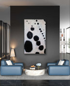 Personalisierte Auftragskunst und Gemälde: schwarz-weisse-bilder-abstrakt – Kategorie: Originalgemälde – Hersteller: 