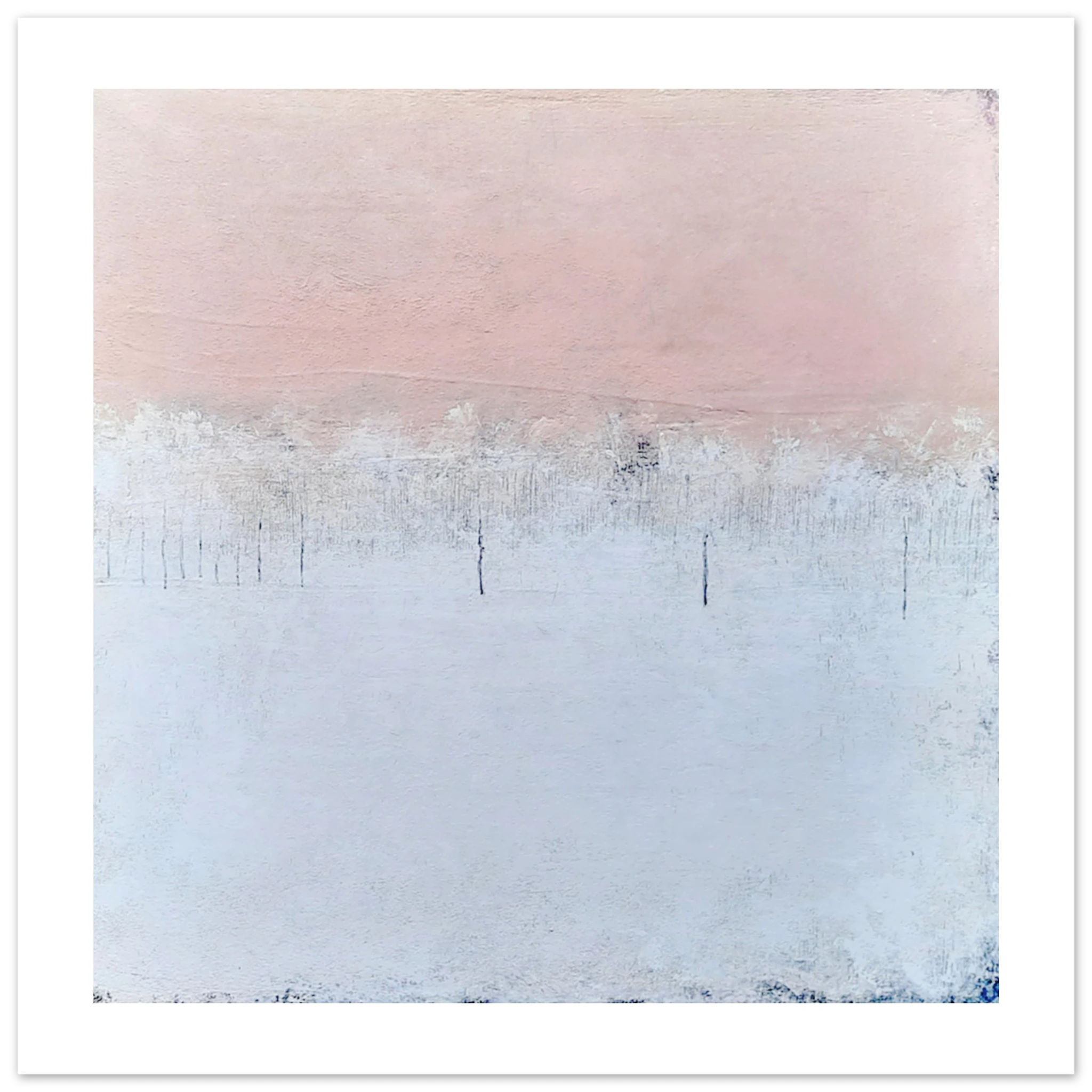 abstraktes gemaelde modernes acrylbild leinwand abstraktes gemälde – „premium matte paper poster ich will nachhause“