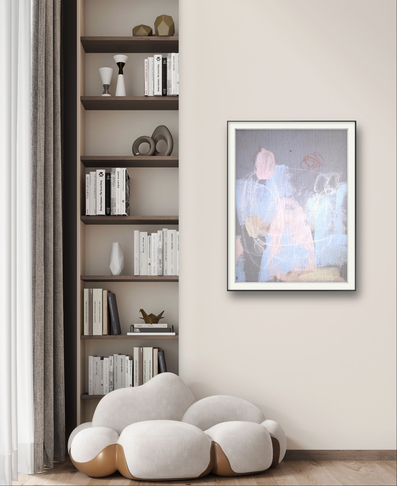 Personalisierte Auftragskunst und Gemälde: abstraktes-dezentes-bild-auftragskunst – Kategorie: Originalgemälde – Hersteller: 