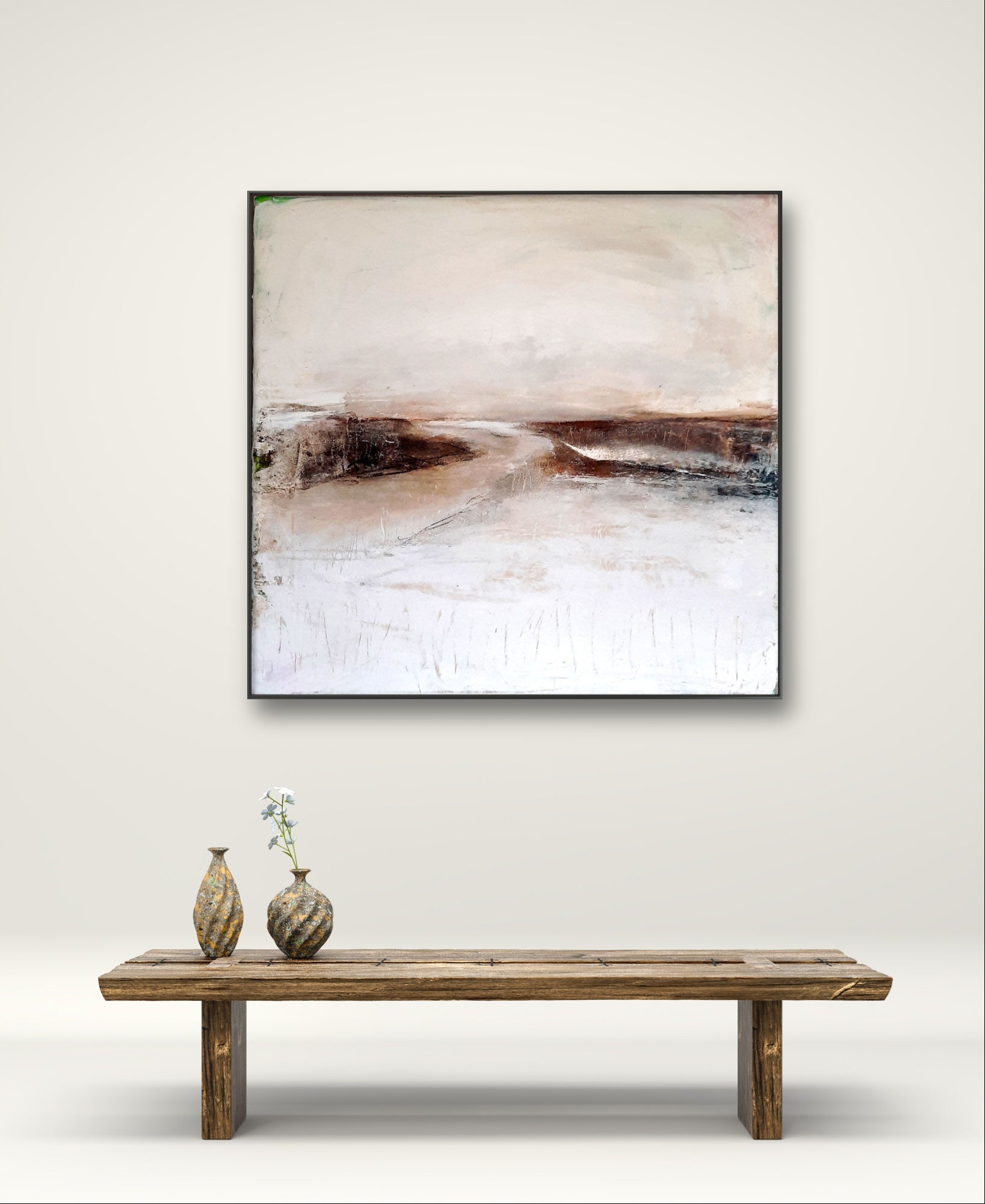 Personalisierte Auftragskunst und Gemälde: weisse-landschaftsbilder-malen-lassen – Kategorie: Originalgemälde – Hersteller: 