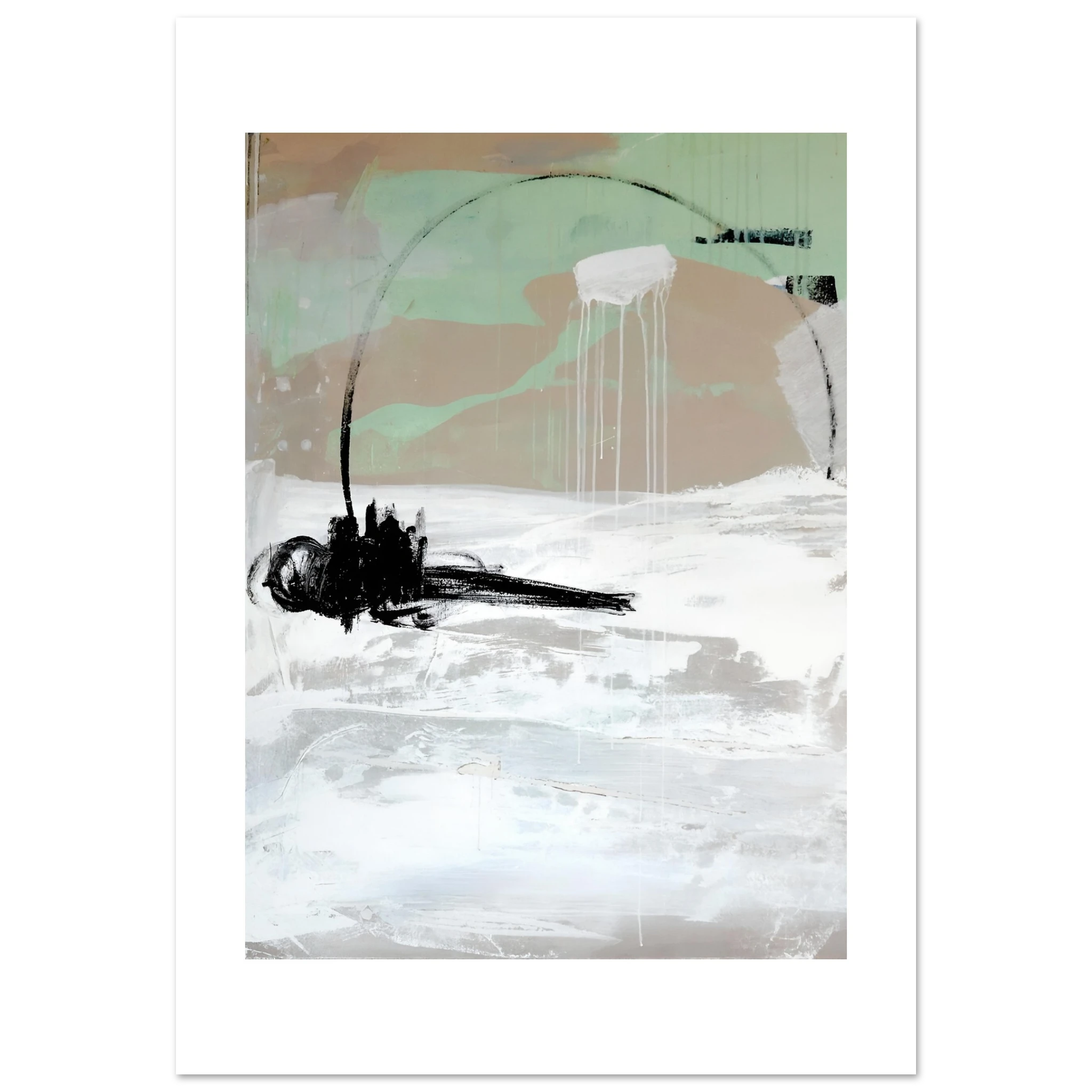 – minimalistische Kunst als Wohnhighlight mit stilvoller Tiefenwirkung