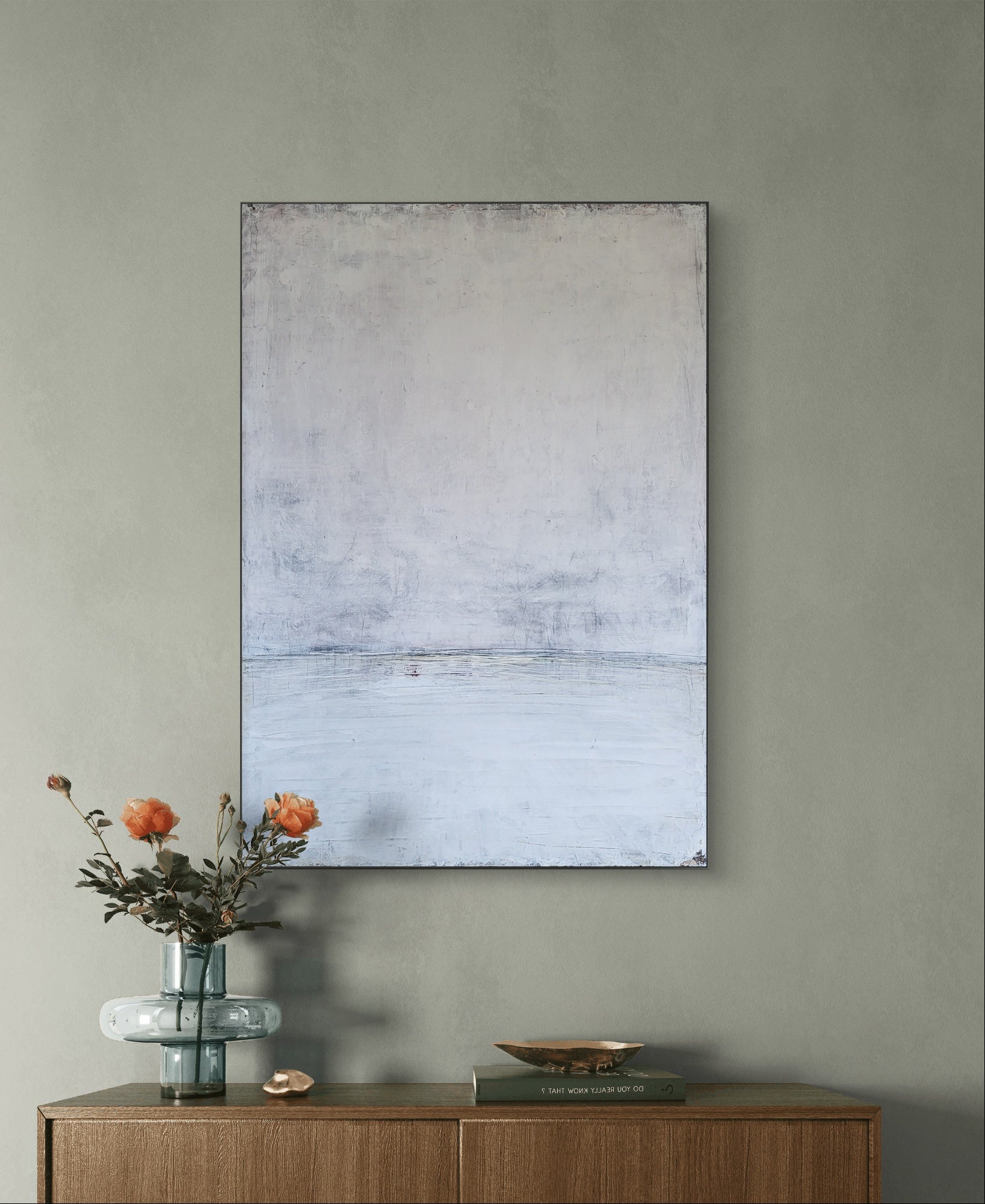 Personalisierte Auftragskunst und Gemälde: abstraktes-weisses-bild-modern – Kategorie: Originalgemälde – Hersteller: 