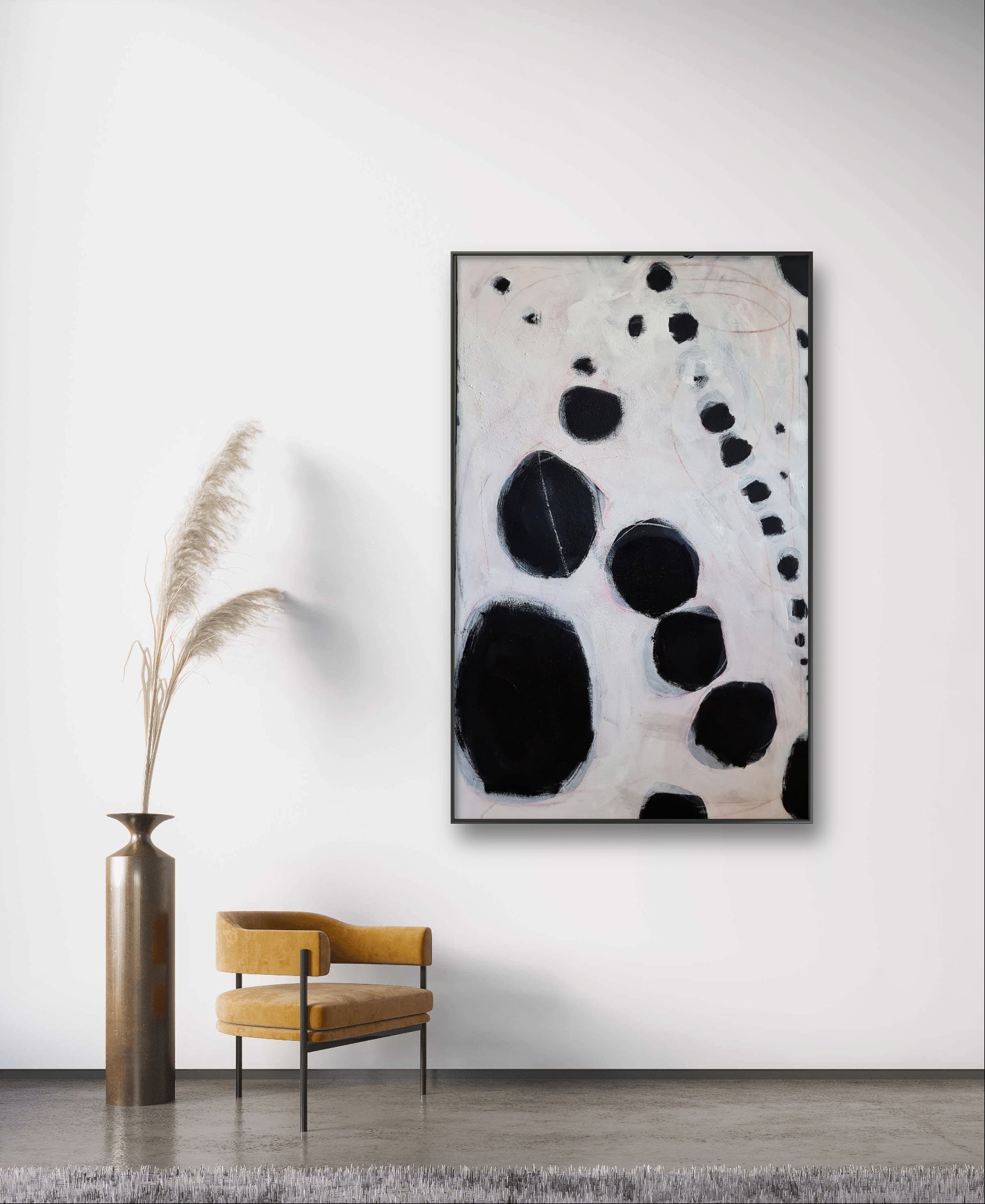 Personalisierte Auftragskunst und Gemälde: schwarz-weisse-bilder-abstrakt – Kategorie: Originalgemälde – Hersteller: 