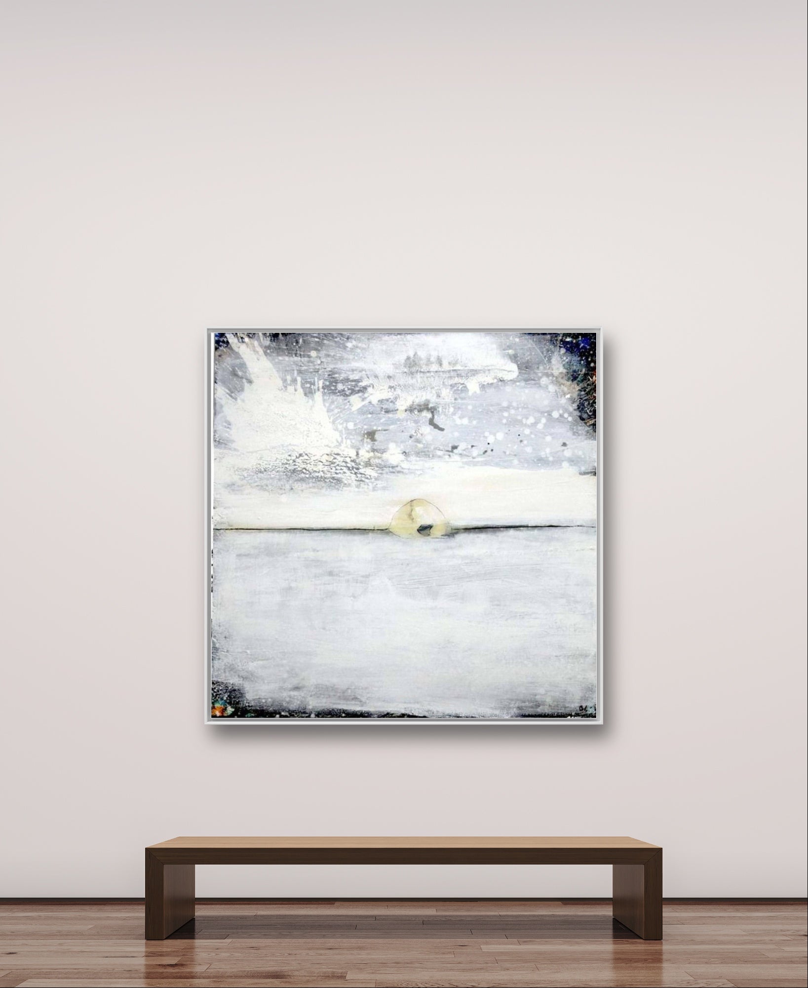 Personalisierte Auftragskunst und Gemälde: weisse-grosse-moderne-bilder – Kategorie: Originalgemälde – Hersteller: Conny Wachsmann, Artist