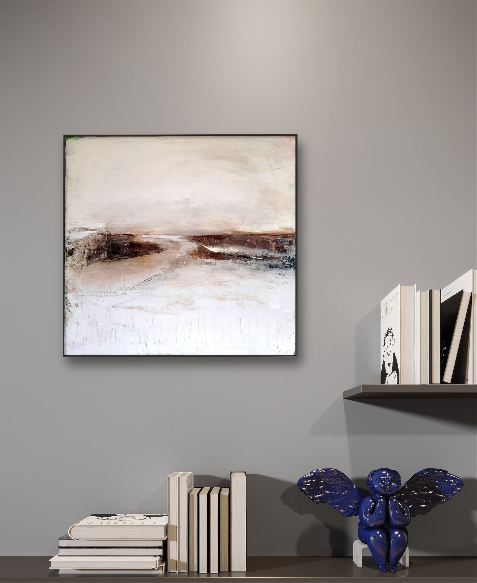 Personalisierte Auftragskunst und Gemälde: weisse-landschaftsbilder-malen-lassen – Kategorie: Originalgemälde – Hersteller: 