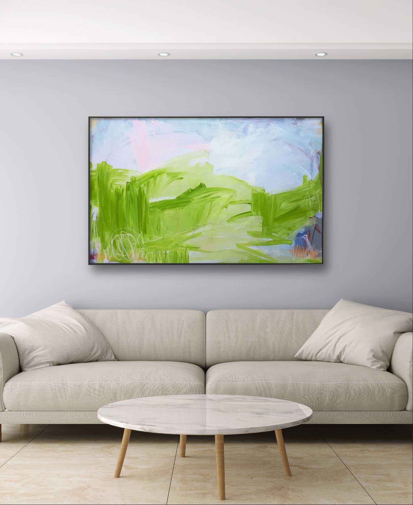 Personalisierte Auftragskunst und Gemälde: gruene-bilder-gross – Kategorie: Originalgemälde – Hersteller: